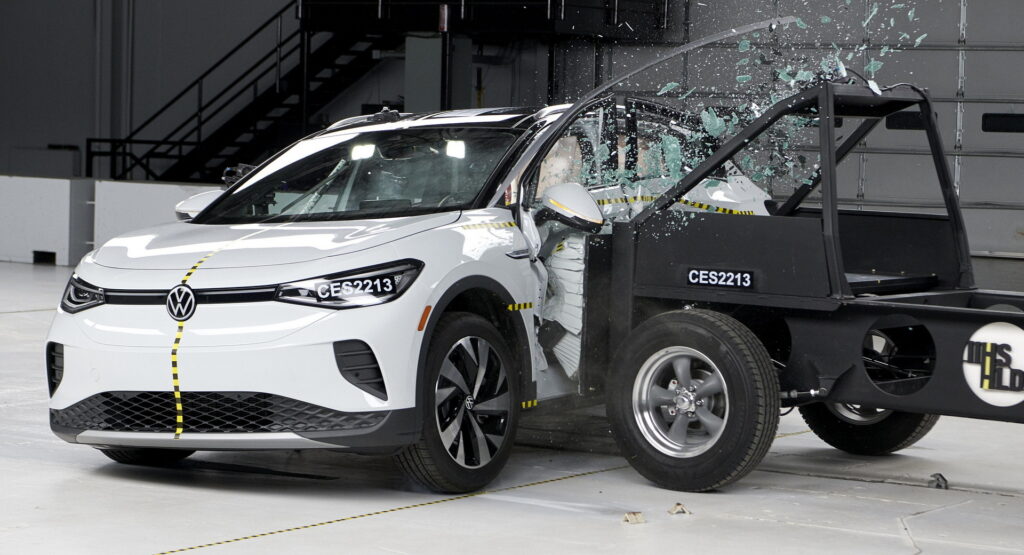  VW ID.4 Excels While Jeep Wrangler Struggles In New, Harder IIHS Side Impact Test