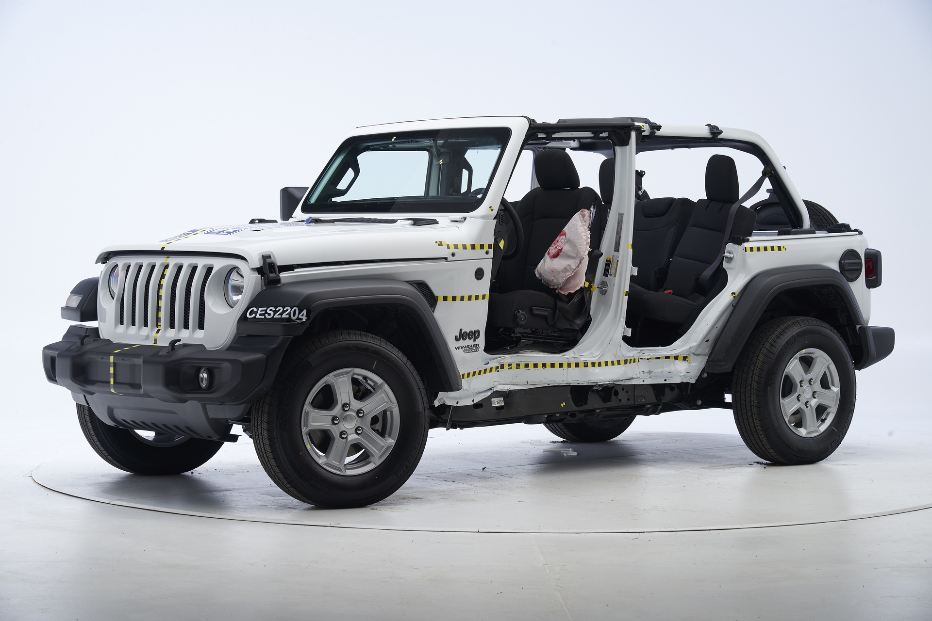 VW ID.4 Excels While Jeep Wrangler Struggles In New, Harder IIHS Side Impact Test