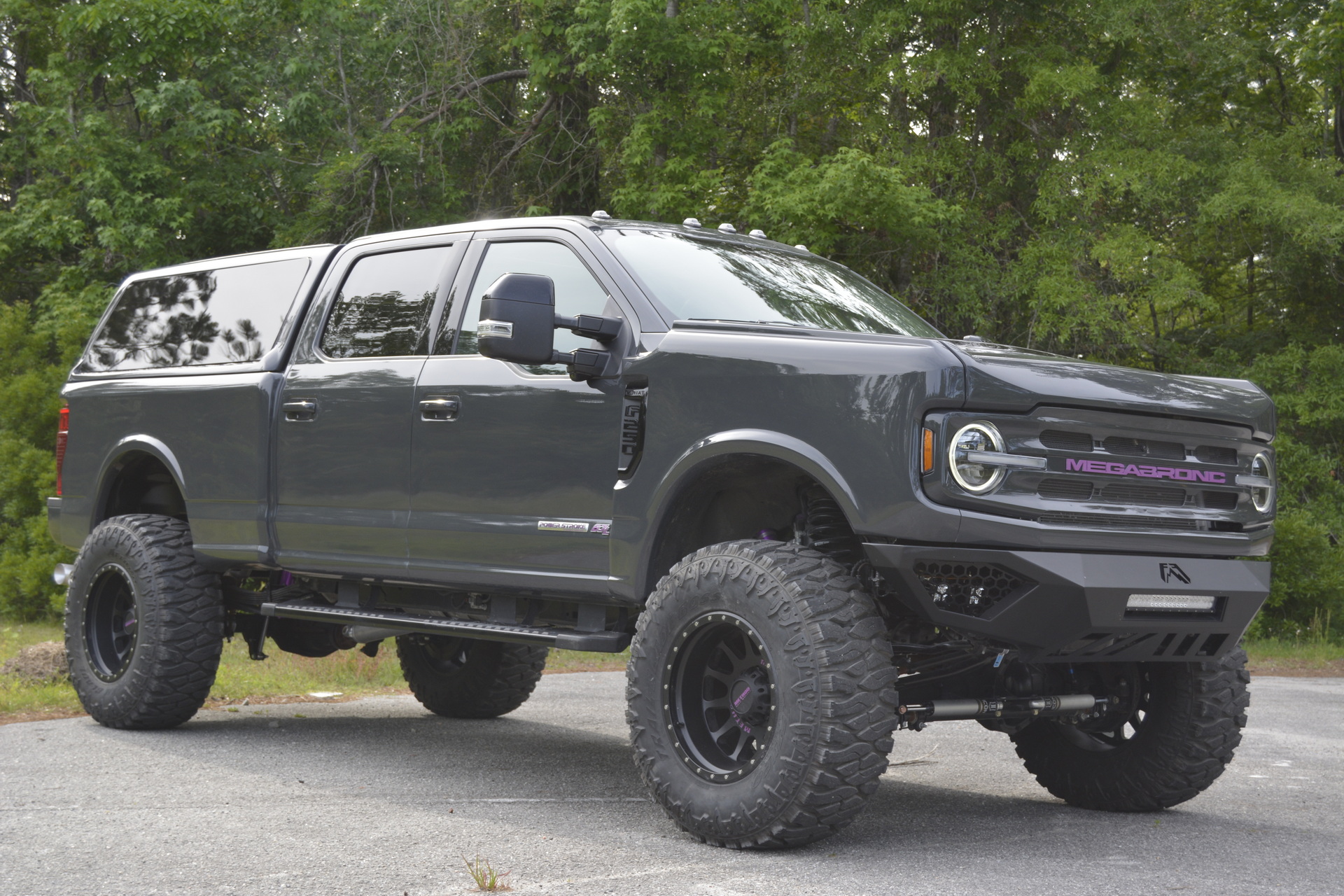 Meet The MegaBronc, A Ford F-250 With Three Rows And A Bronco Face