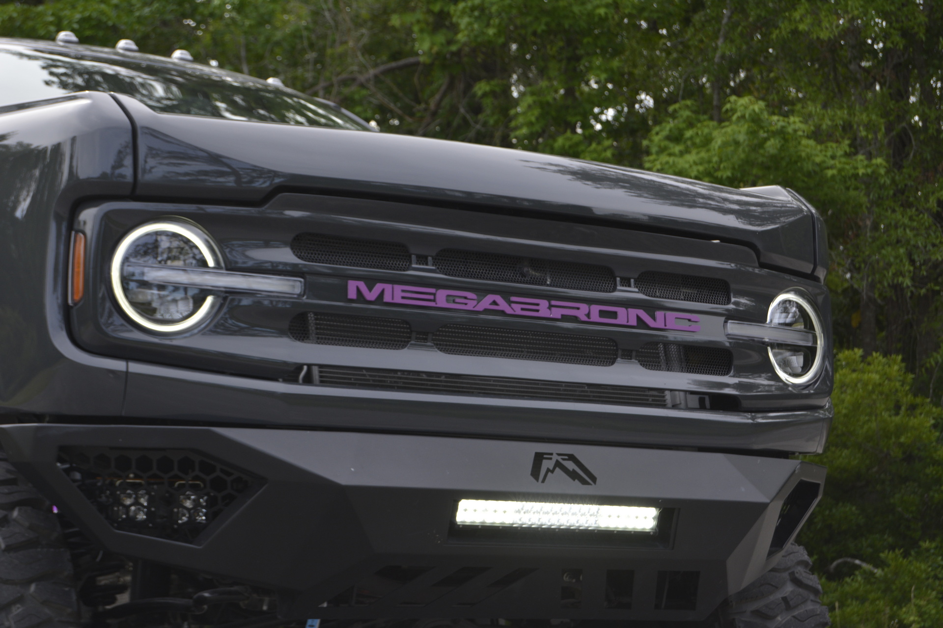 Meet The MegaBronc, A Ford F-250 With Three Rows And A Bronco Face