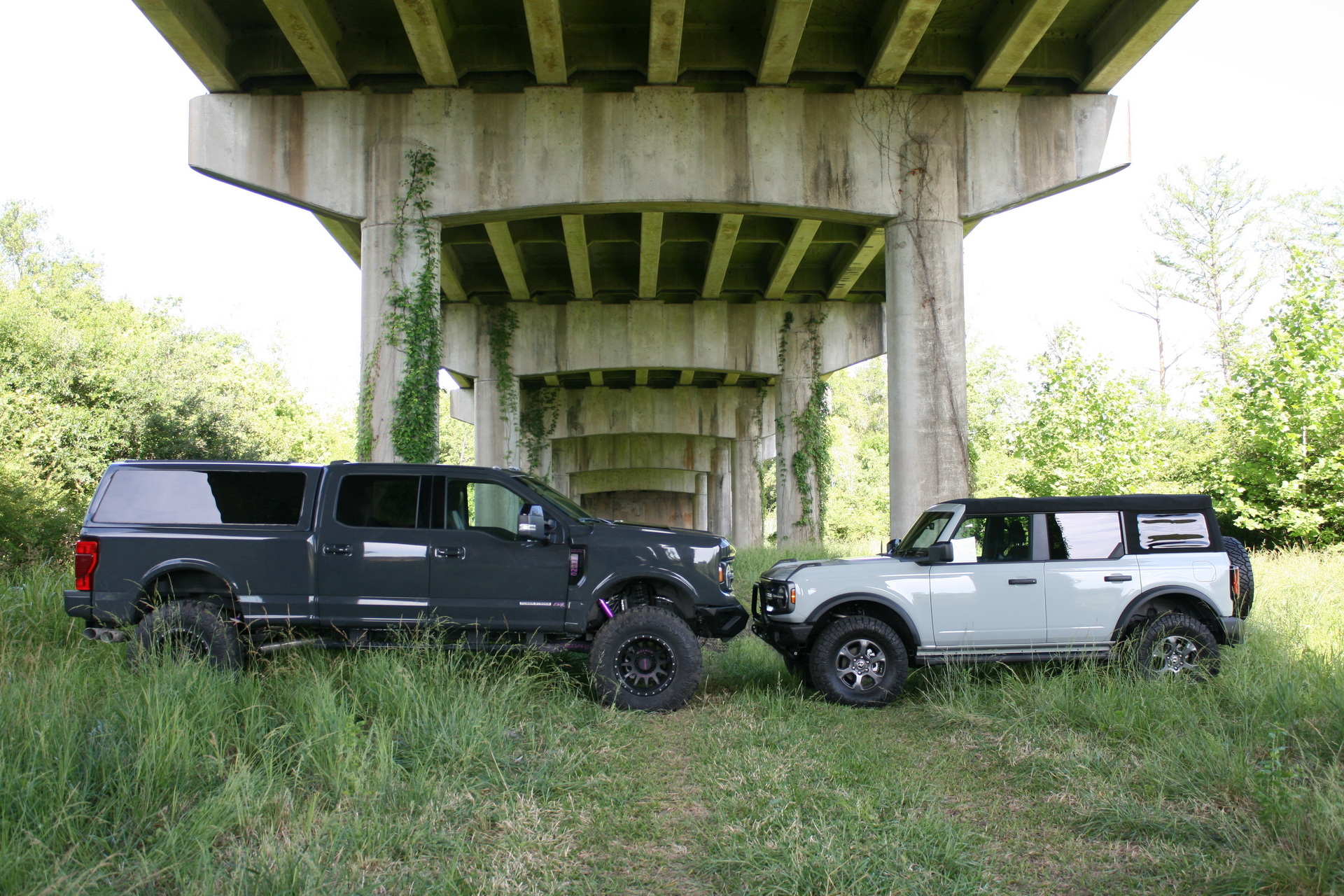 Meet The MegaBronc, A Ford F-250 With Three Rows And A Bronco Face