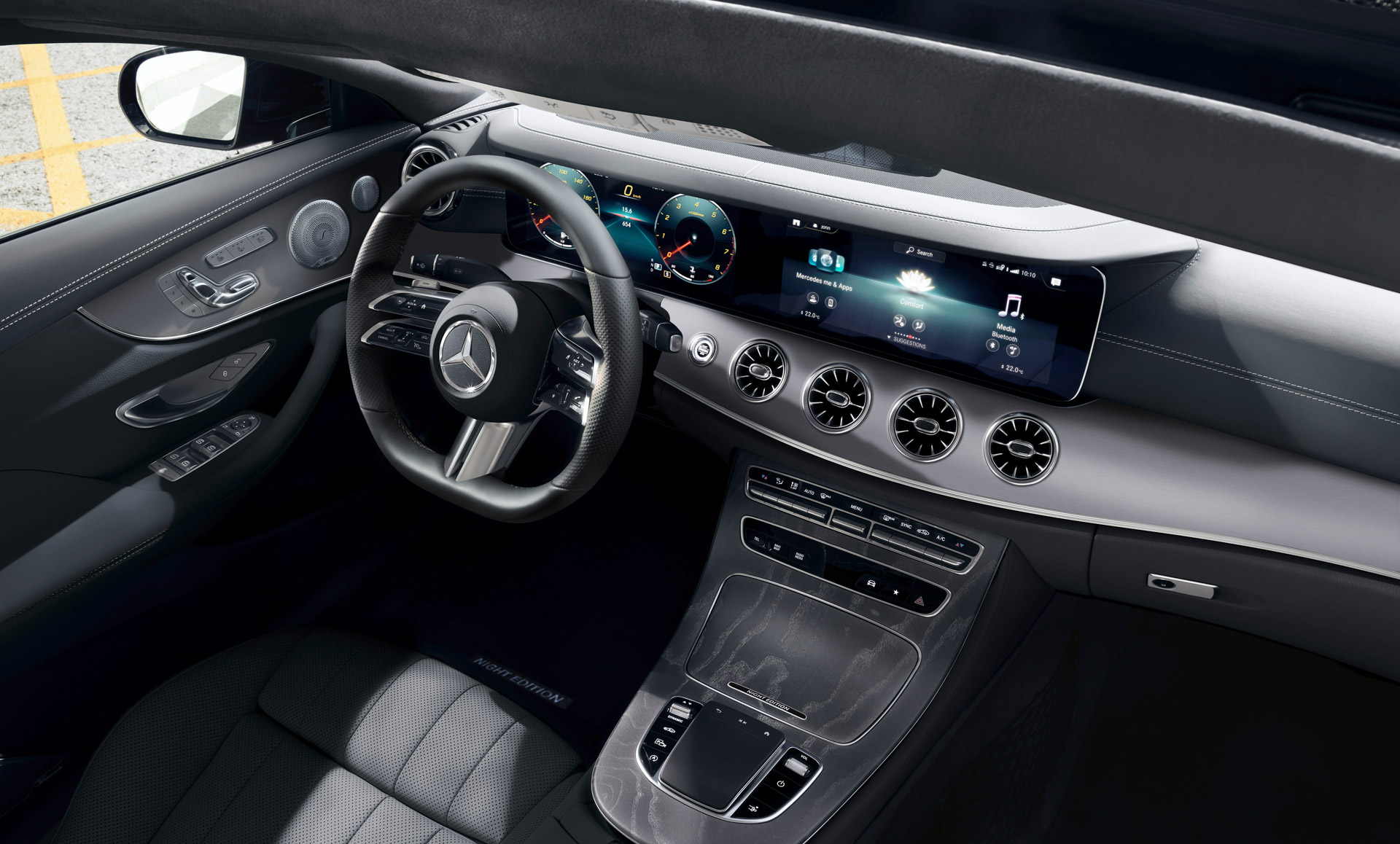 New Mercedes Night Edition Brings Out E-Class’s Dark Side