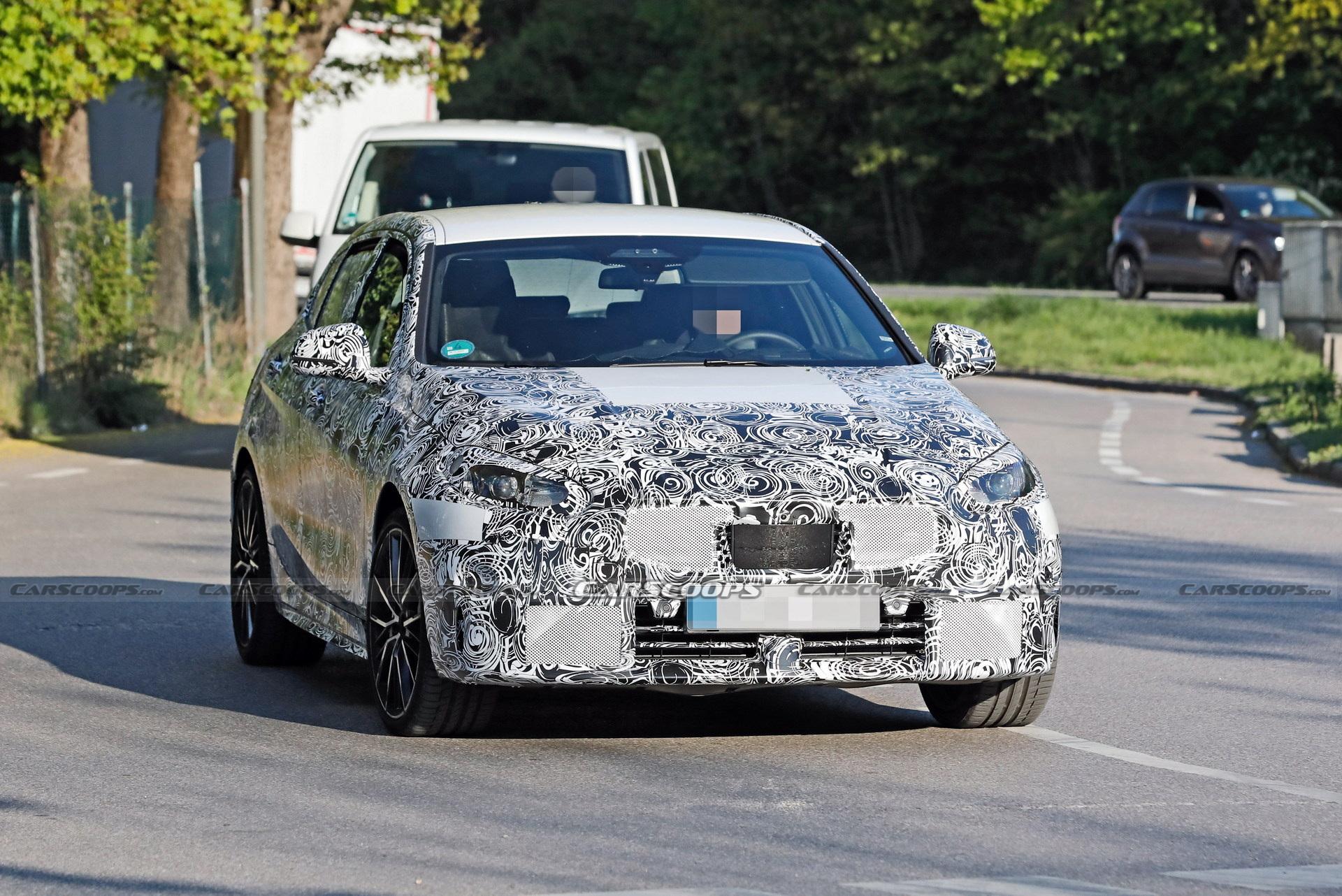 2023 BMW 1-Series And M135i xDrive Facelift Spied Showing Updated Interior