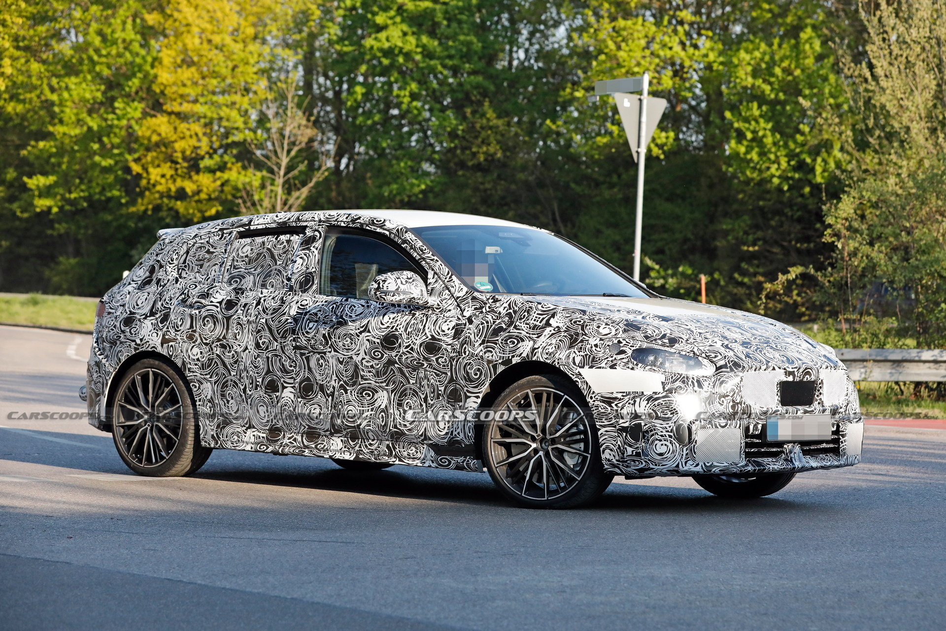 2023 BMW 1-Series And M135i xDrive Facelift Spied Showing Updated Interior