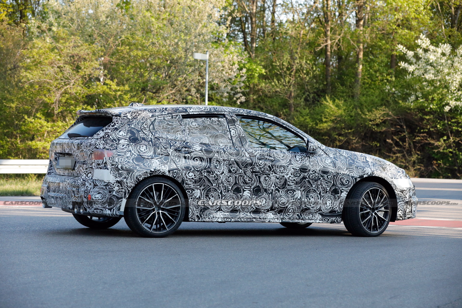 2023 BMW 1-Series And M135i xDrive Facelift Spied Showing Updated Interior