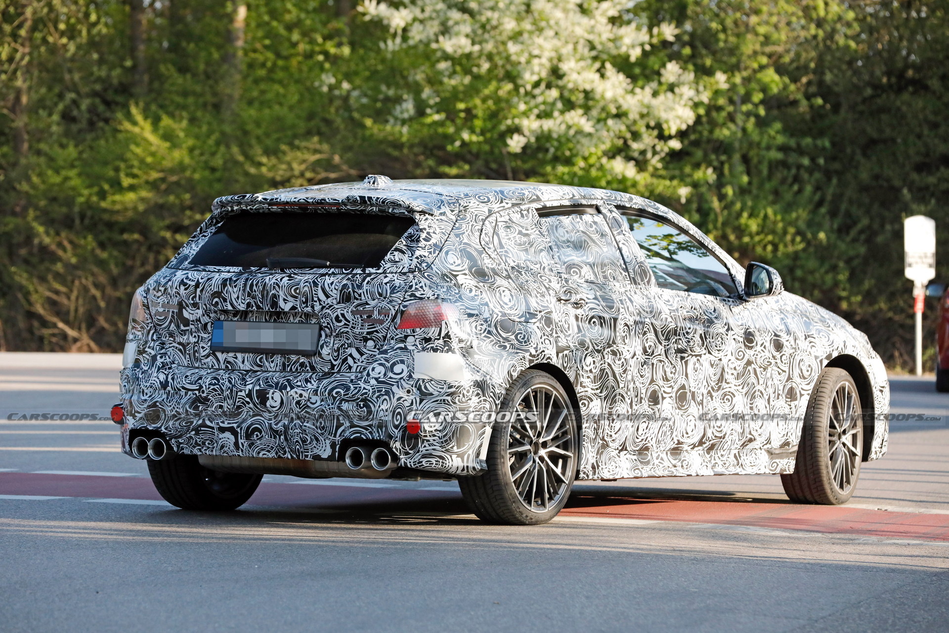 2023 BMW 1-Series And M135i xDrive Facelift Spied Showing Updated Interior