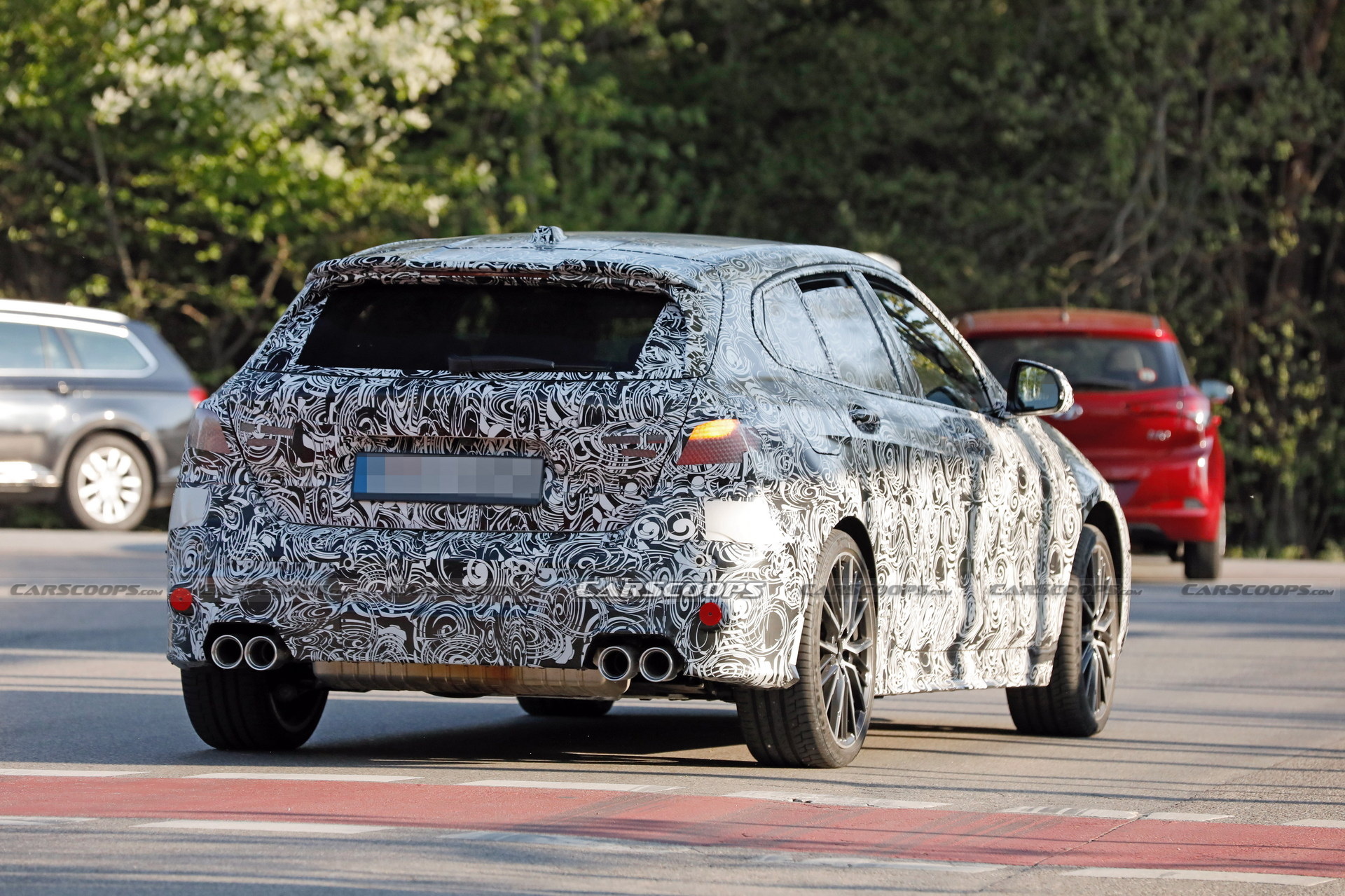 2023 BMW 1-Series And M135i xDrive Facelift Spied Showing Updated Interior