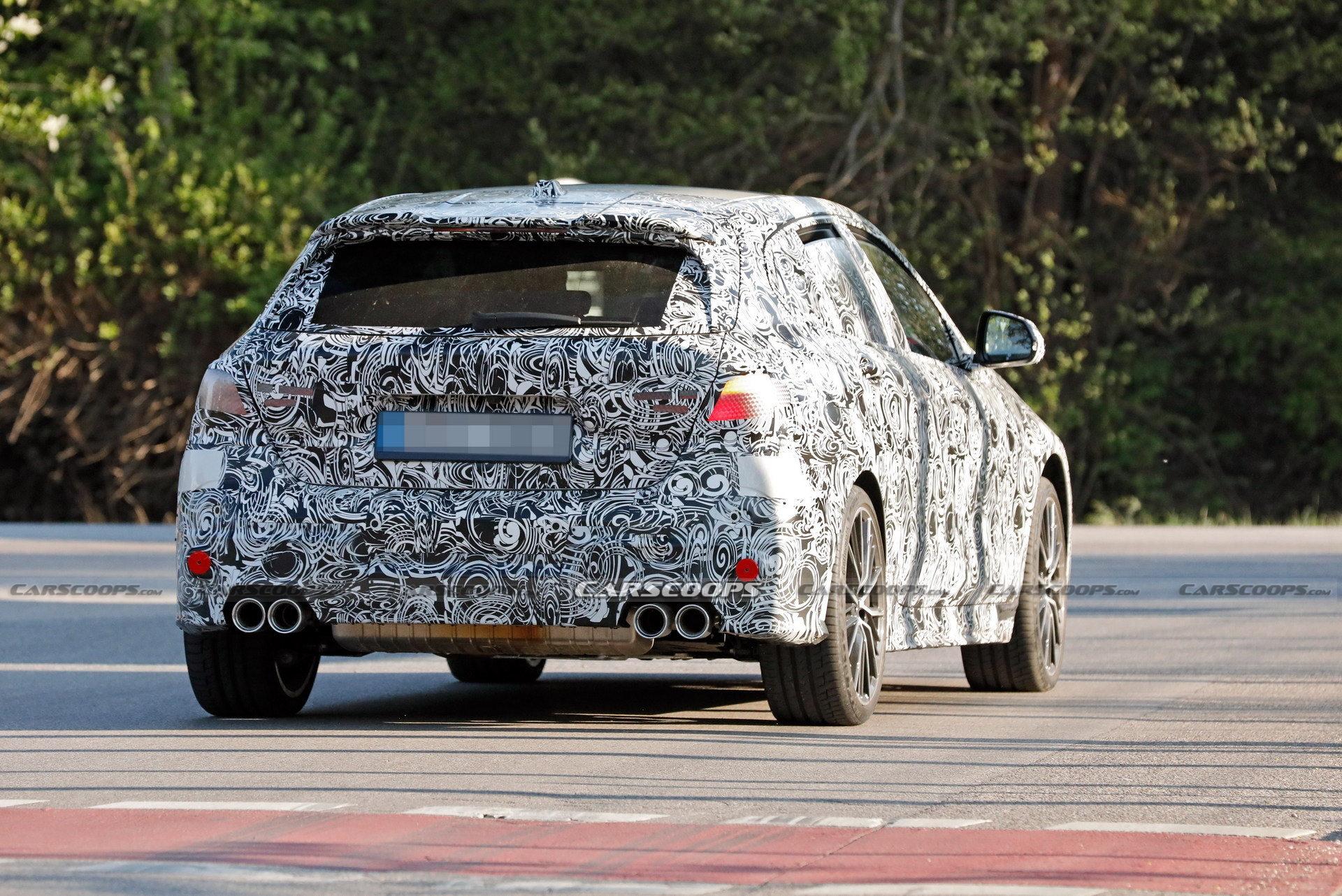 2023 BMW 1-Series And M135i xDrive Facelift Spied Showing Updated Interior