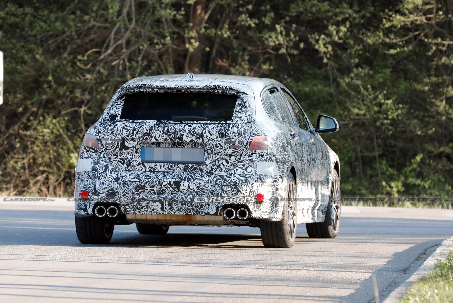 2023 BMW 1-Series And M135i xDrive Facelift Spied Showing Updated Interior