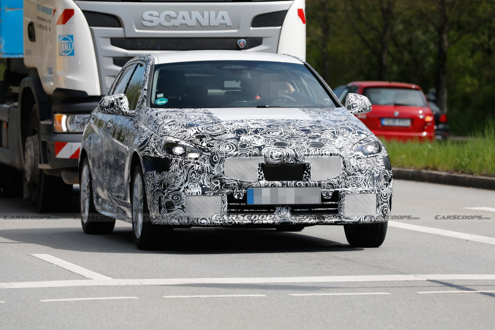 2023 BMW 1-Series And M135i xDrive Facelift Spied Showing Updated Interior