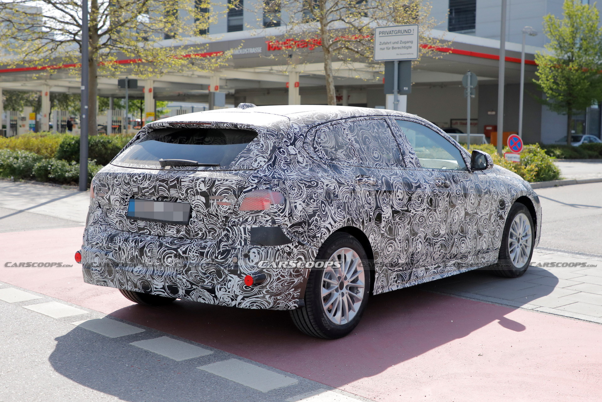 2023 BMW 1-Series And M135i xDrive Facelift Spied Showing Updated Interior