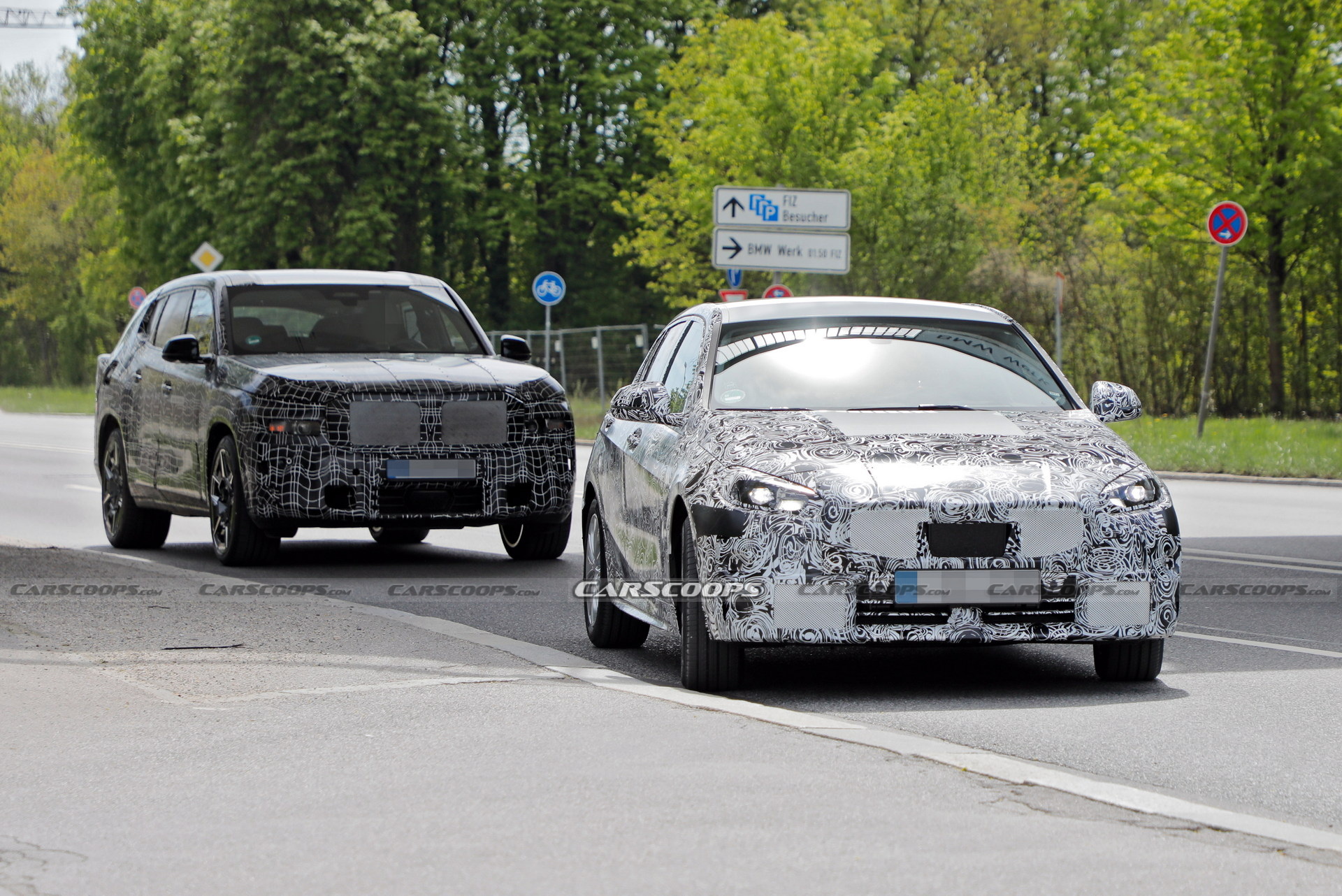 2023 BMW 1-Series And M135i xDrive Facelift Spied Showing Updated Interior