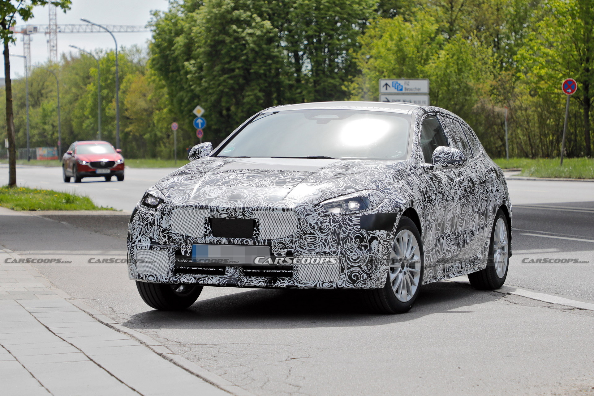 2023 BMW 1-Series And M135i xDrive Facelift Spied Showing Updated Interior
