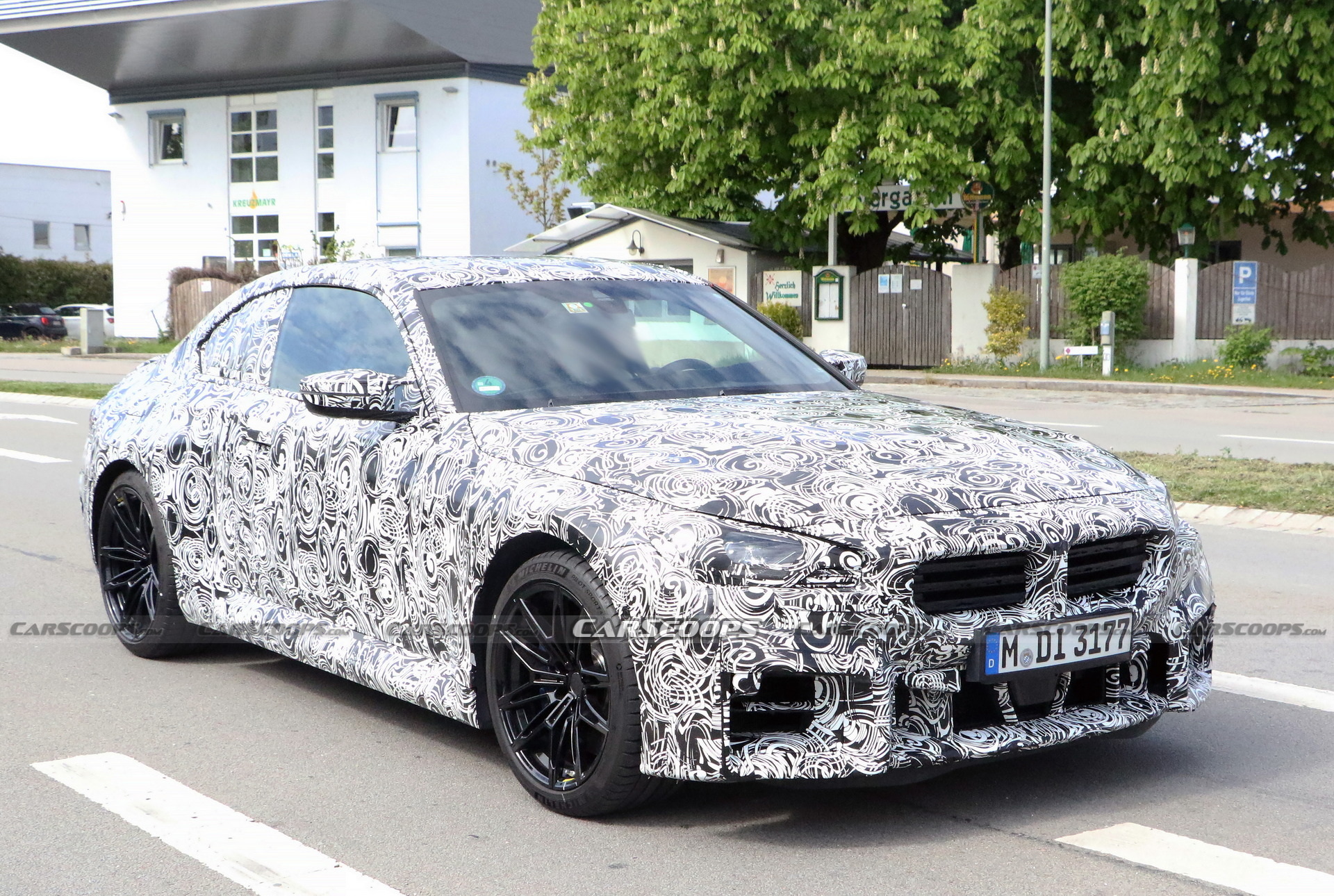 2023 BMW M2 Shows Off Massive Interior Displays In Latest Spy Shots