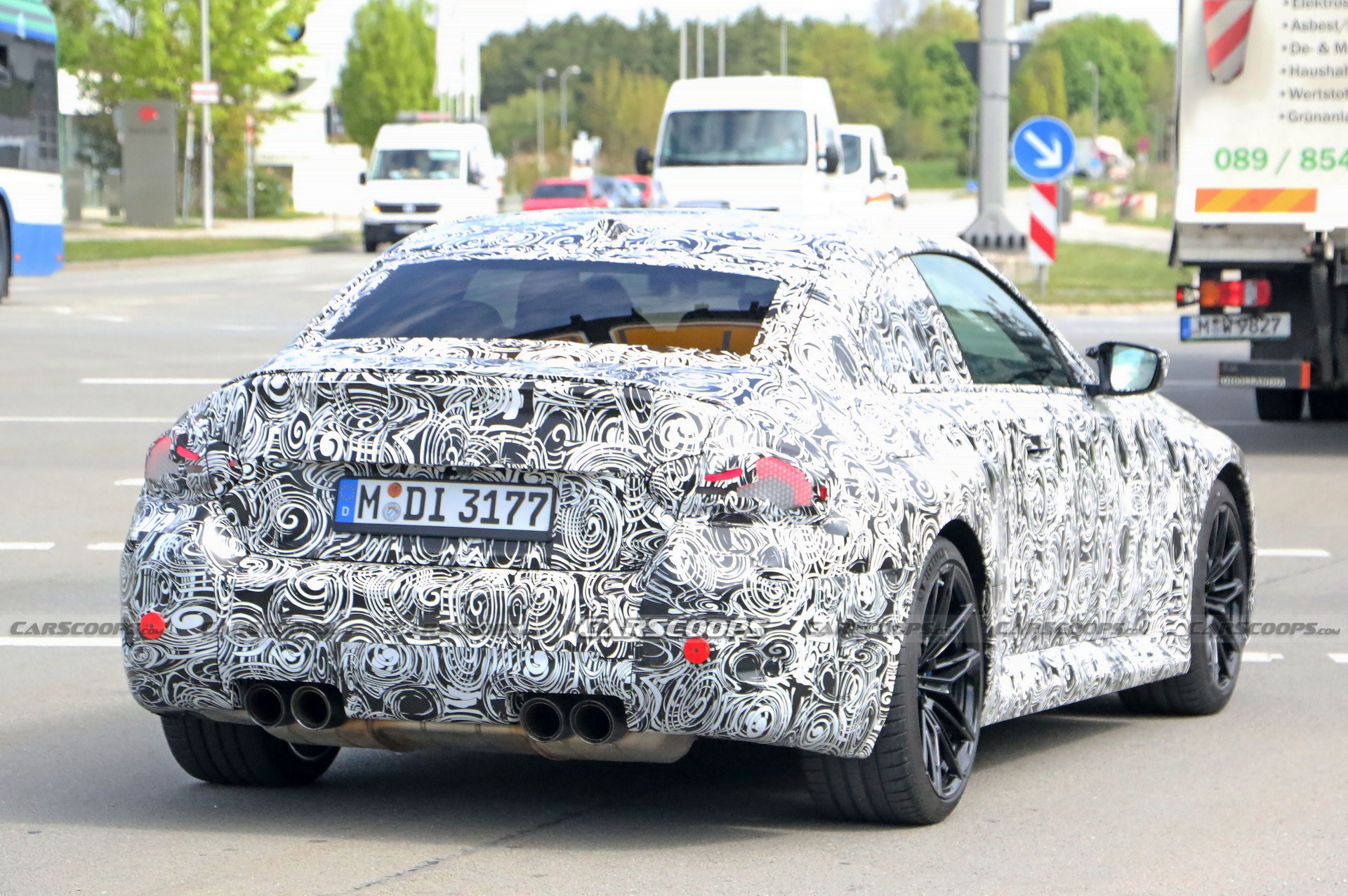 2023 BMW M2 Shows Off Massive Interior Displays In Latest Spy Shots