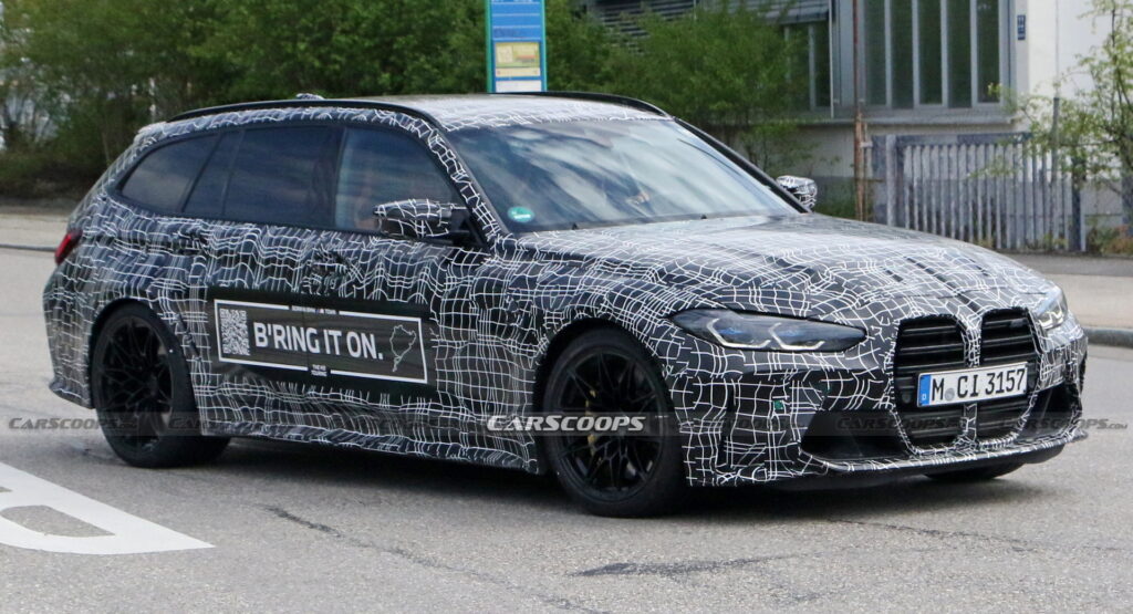  2023 BMW M3 Touring Spied One Last Time Ahead Of Imminent Debut