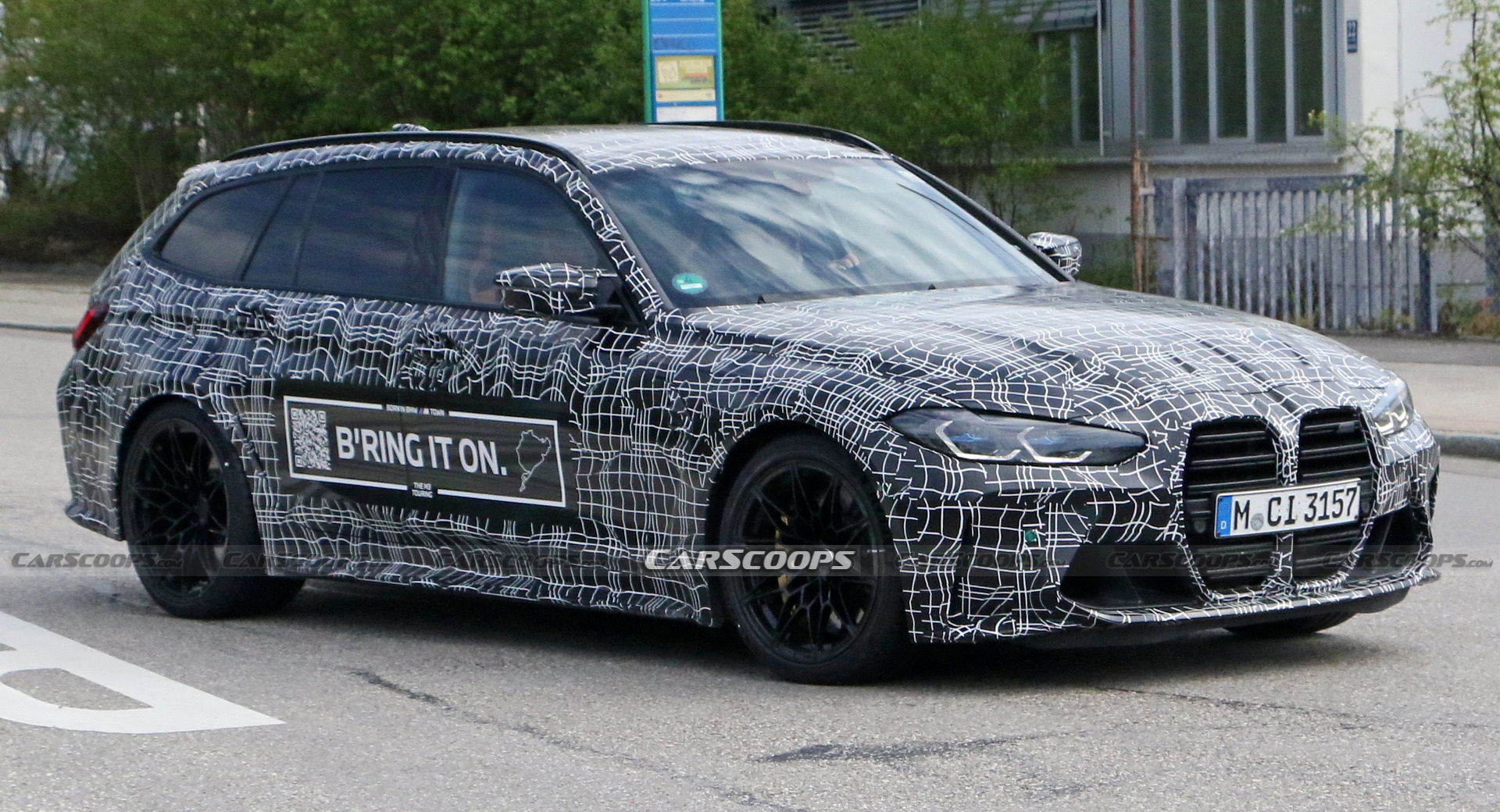 2023 BMW M3 Touring Spied One Last Time Ahead Of Imminent Debut | Carscoops