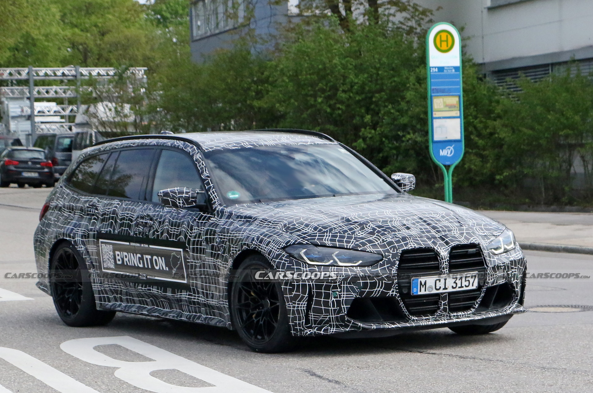 2023 BMW M3 Touring Spied One Last Time Ahead Of Imminent Debut