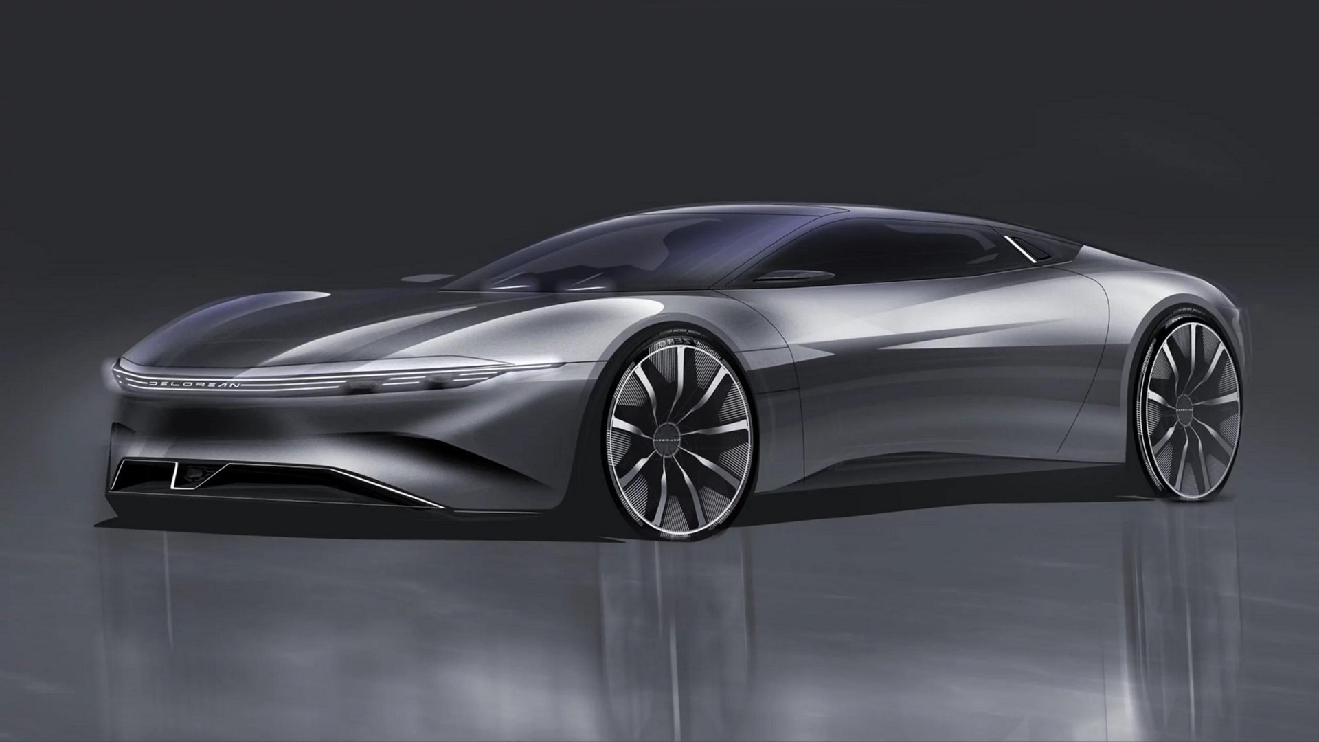 DeLorean Alpha5 Is A Low-Slung Electric GT With Gullwing Doors