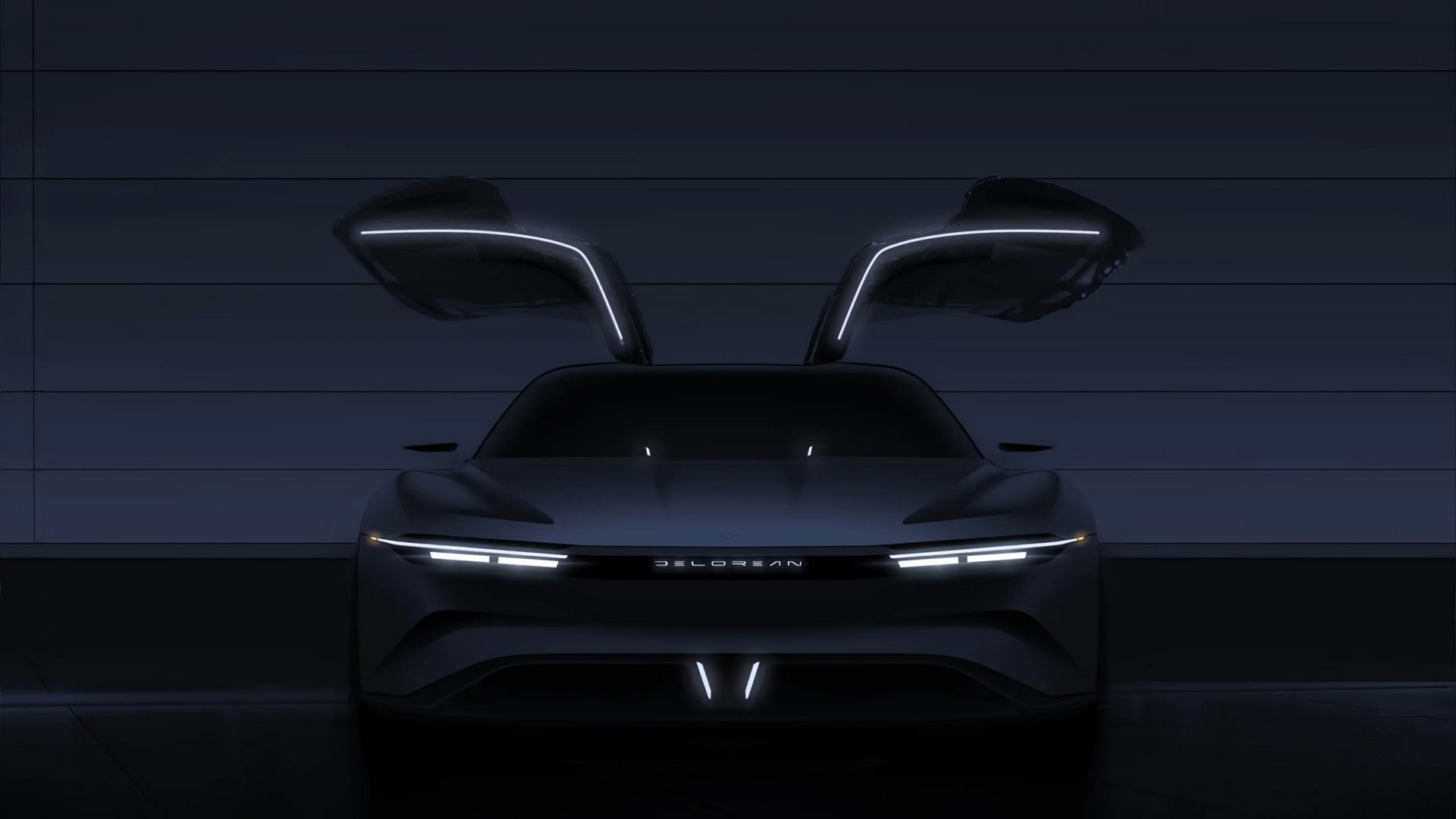 DeLorean Alpha5 Is A Low-Slung Electric GT With Gullwing Doors