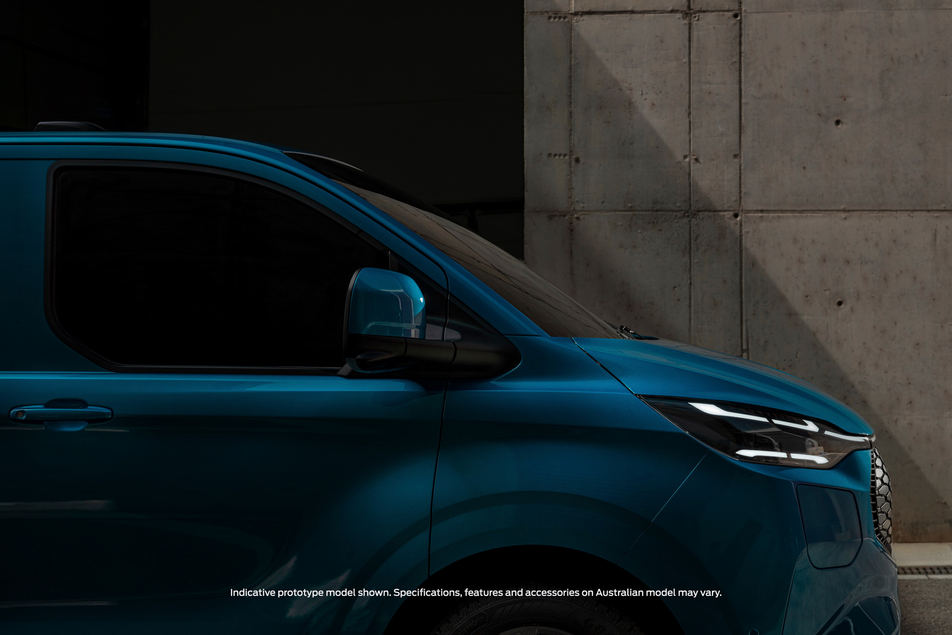 2023 Ford E-Transit Custom Is An Electric Van With A Futuristic Face And 236-Mile Range