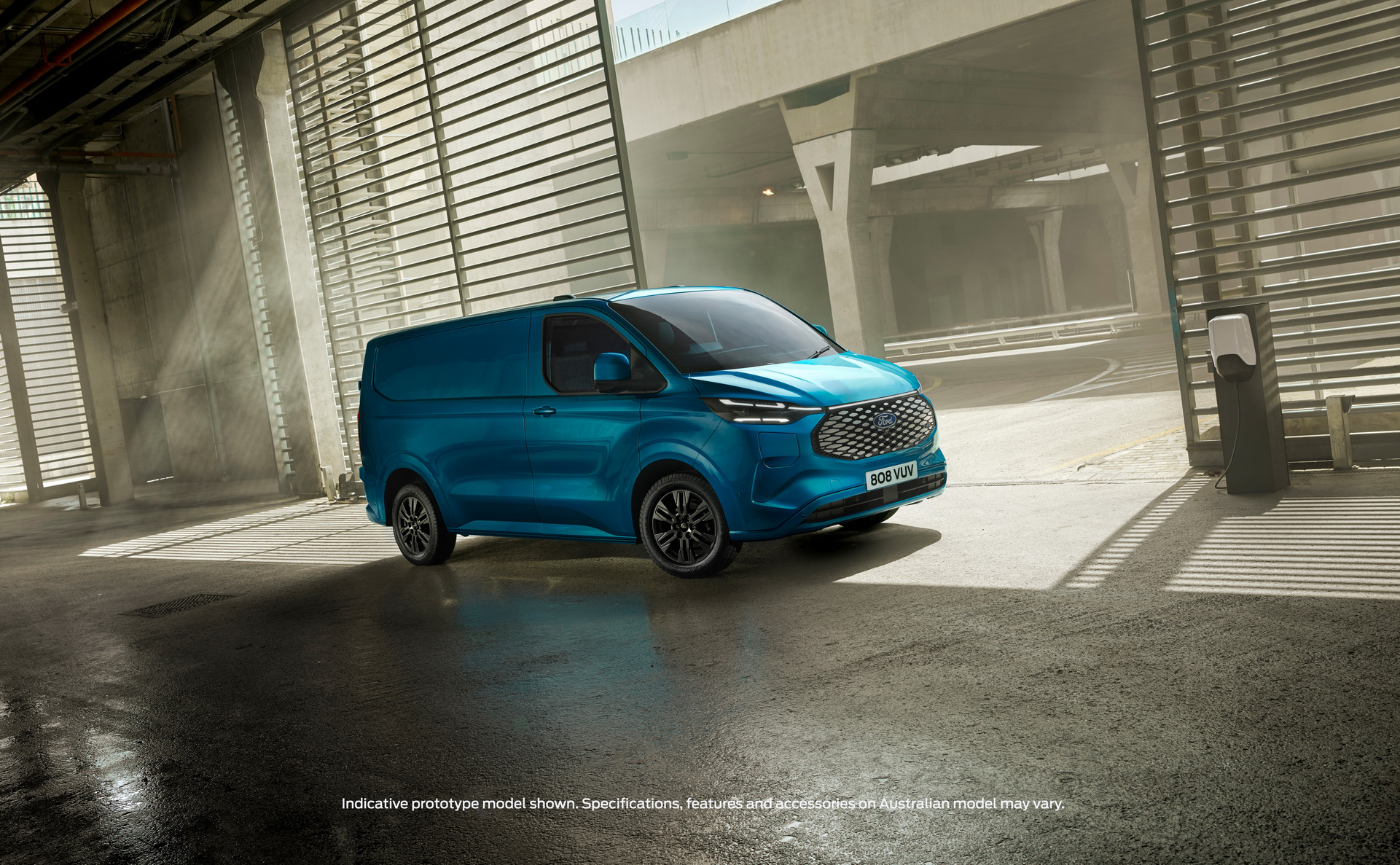 2023 Ford E-Transit Custom Is An Electric Van With A Futuristic Face And 236-Mile Range