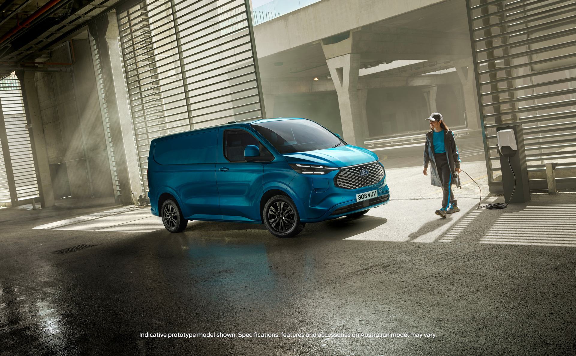 2023 Ford E-Transit Custom Is An Electric Van With A Futuristic Face And 236-Mile Range