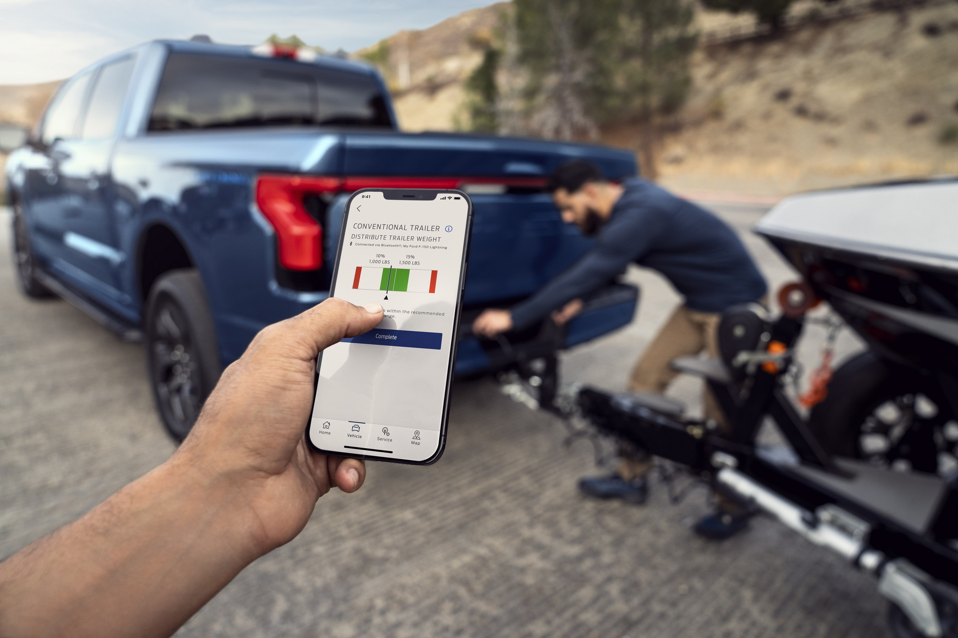 Ford F-150 Lightning Uses Onboard Scales To Measure Towing Range More Accurately