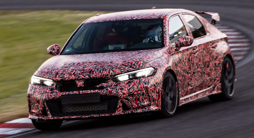  Honda Continues To Tease The 2023 Civic Type R, Prototype Will Make U.S. Debut In July
