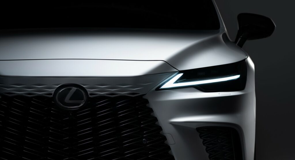 New 2023 Lexus RX Shows Its Face, Debuts On June 1