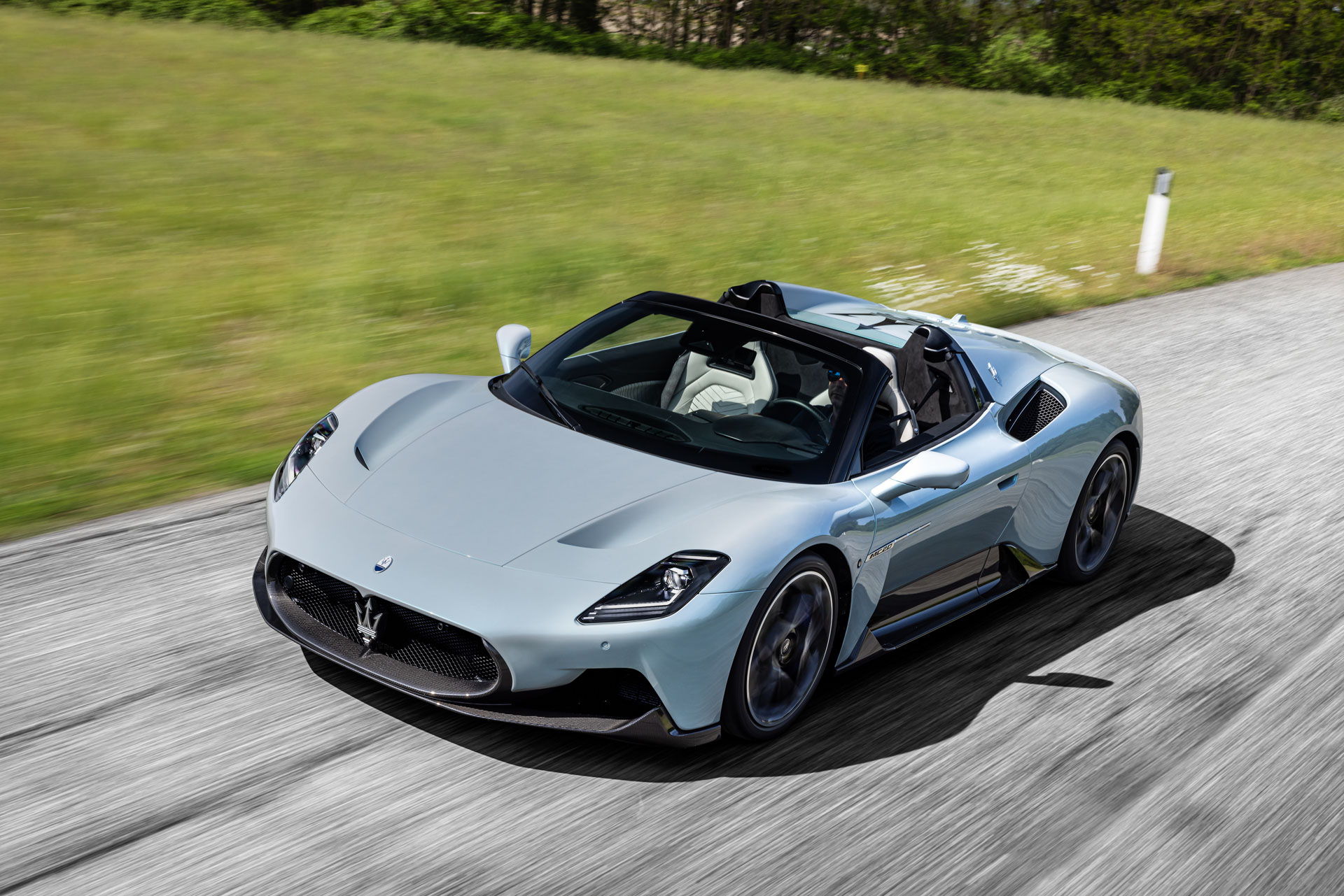 2023 Maserati MC20 Cielo Spyder Gets Retractable Glass Roof That Changes From Clear To Fully Opaque