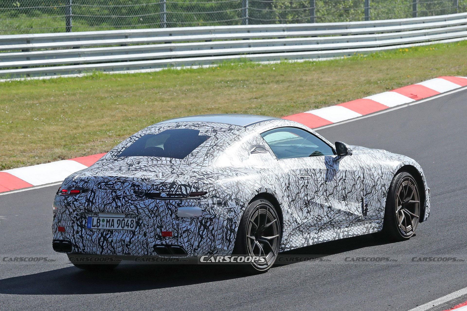 2023 Mercedes-AMG GT Spied Gearing Up To Battle The Porsche 911