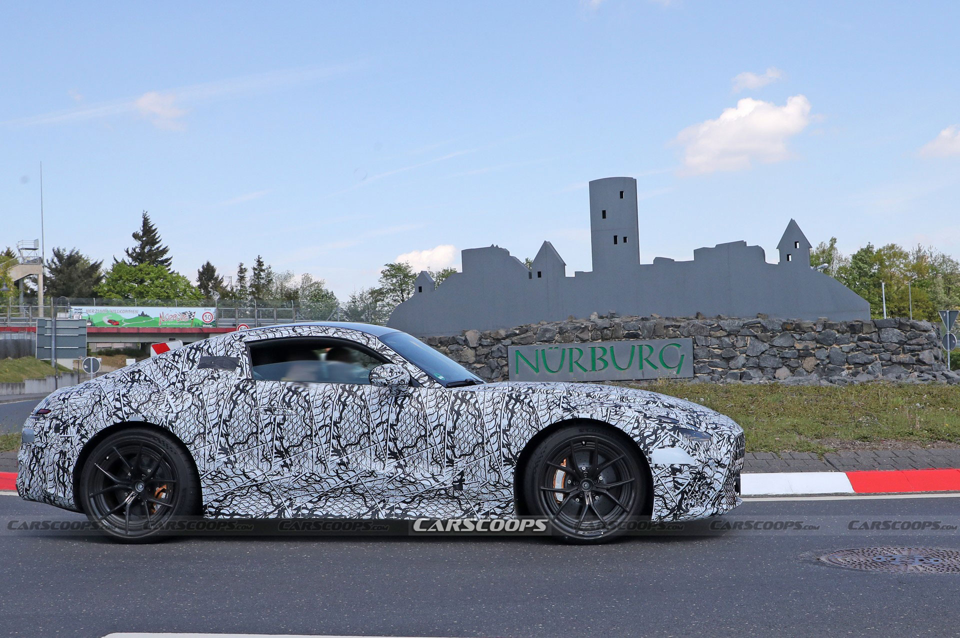 2023 Mercedes-AMG GT Spied Gearing Up To Battle The Porsche 911