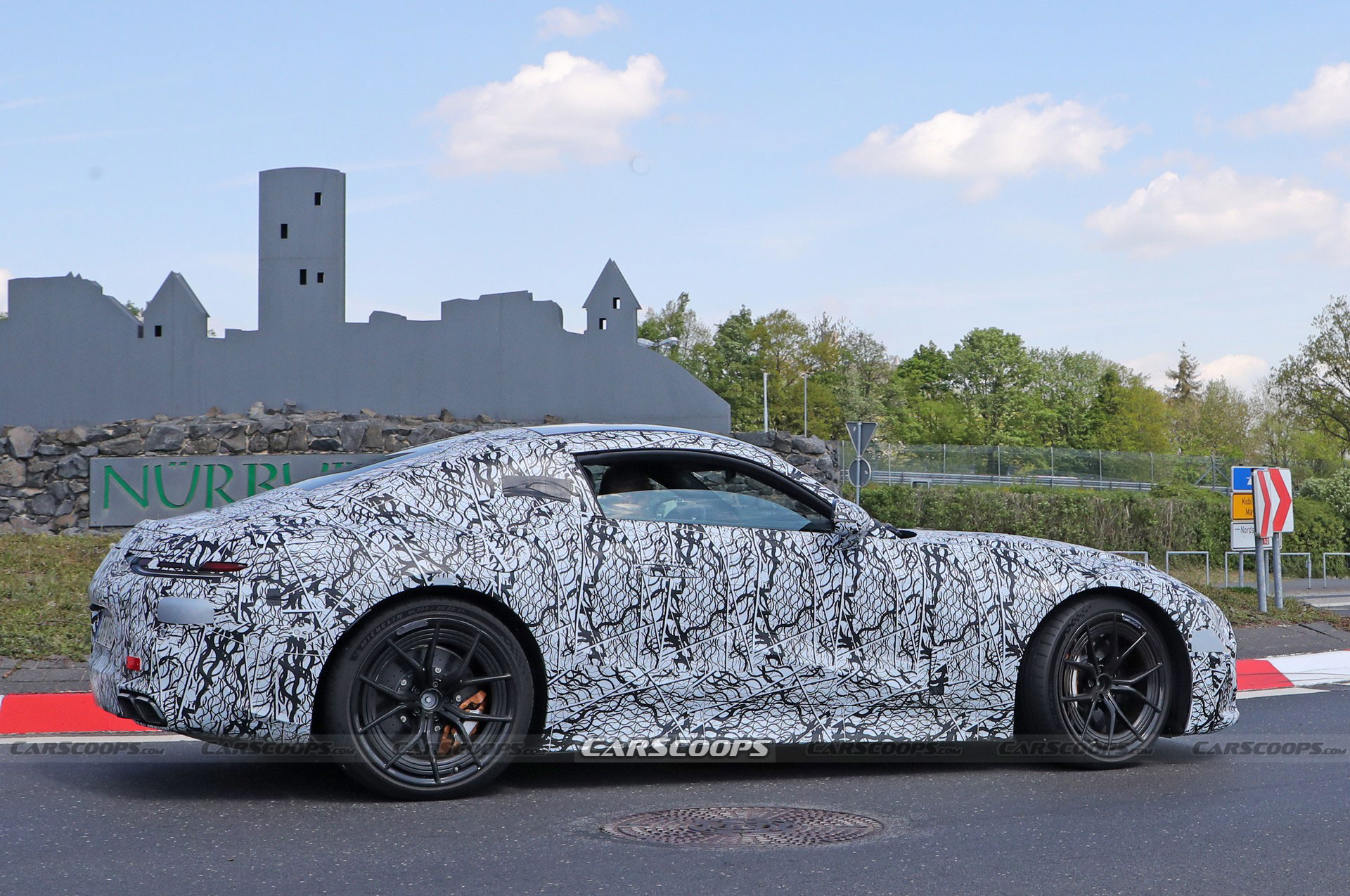 2023 Mercedes-AMG GT Spied Gearing Up To Battle The Porsche 911