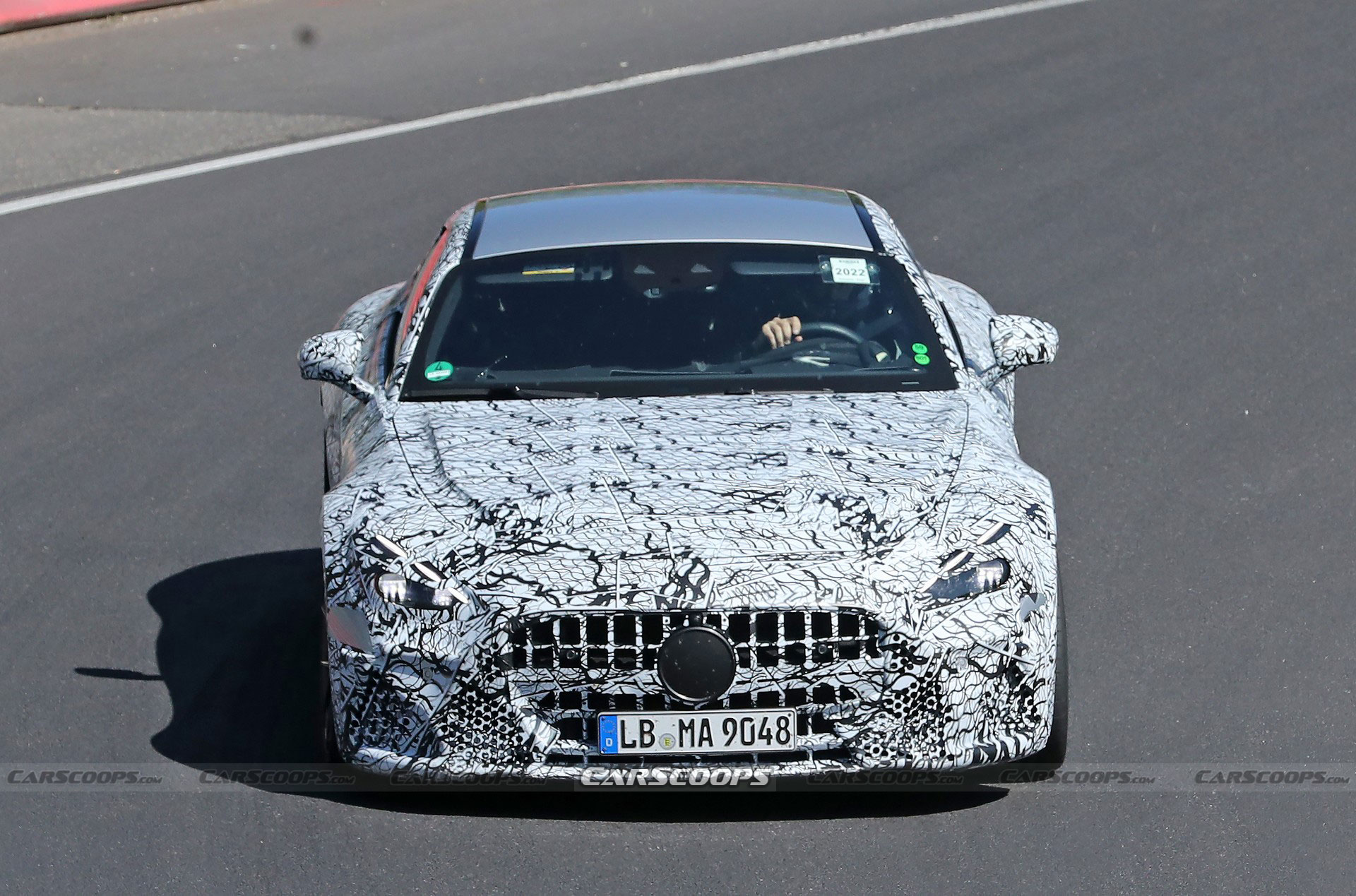 2023 Mercedes-AMG GT Spied Gearing Up To Battle The Porsche 911