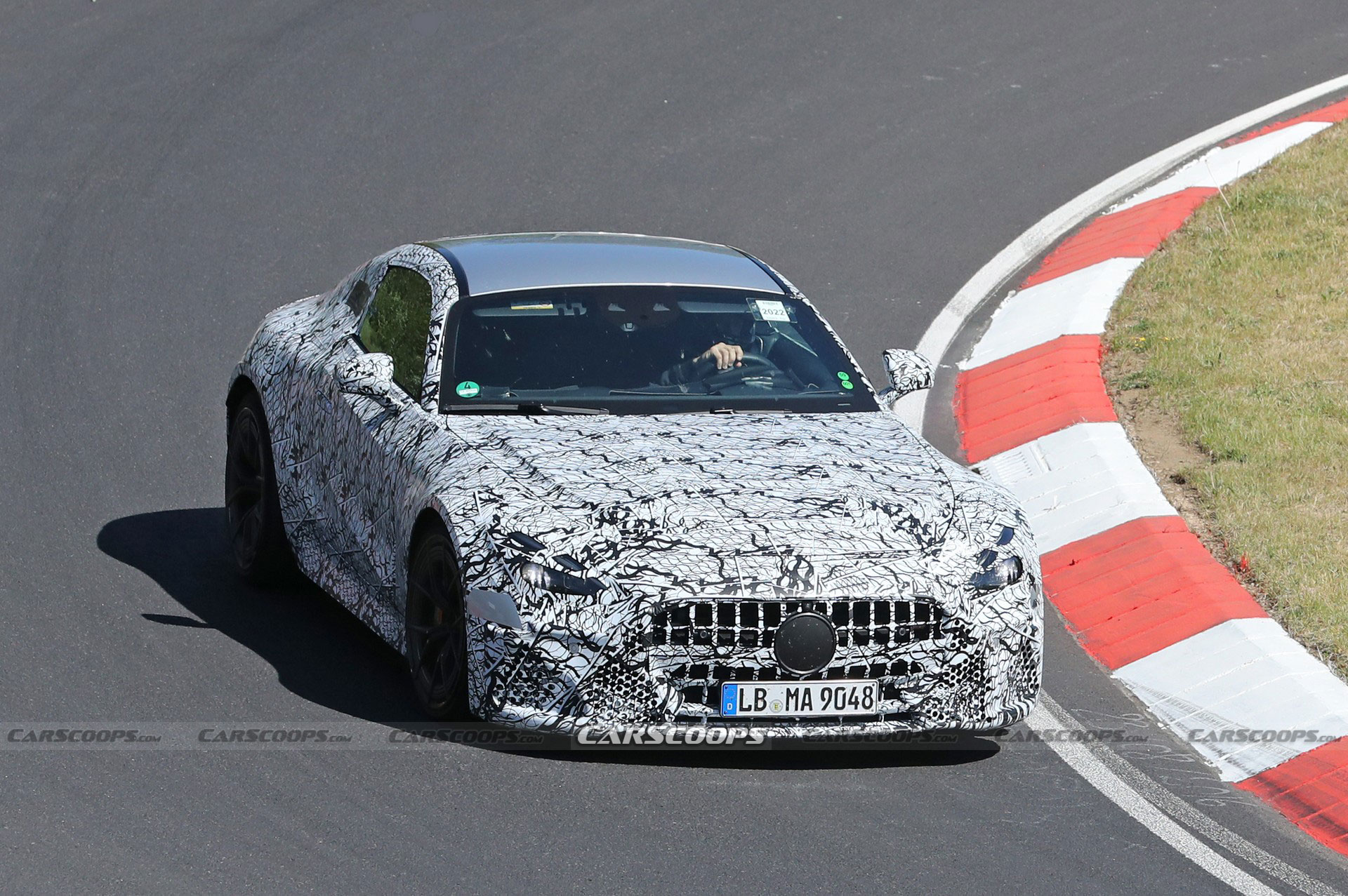 2023 Mercedes-AMG GT Spied Gearing Up To Battle The Porsche 911