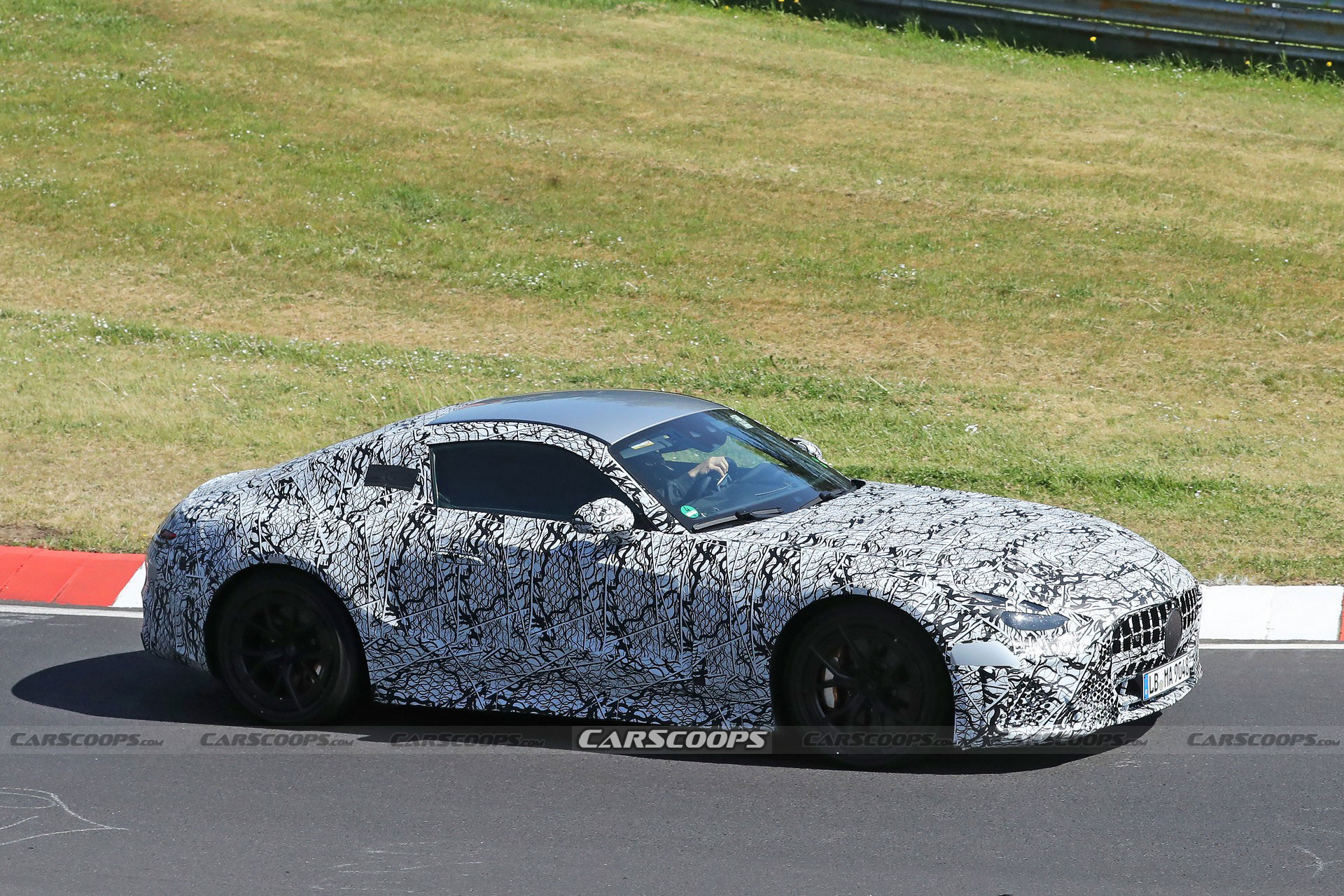 2023 Mercedes-AMG GT Spied Gearing Up To Battle The Porsche 911