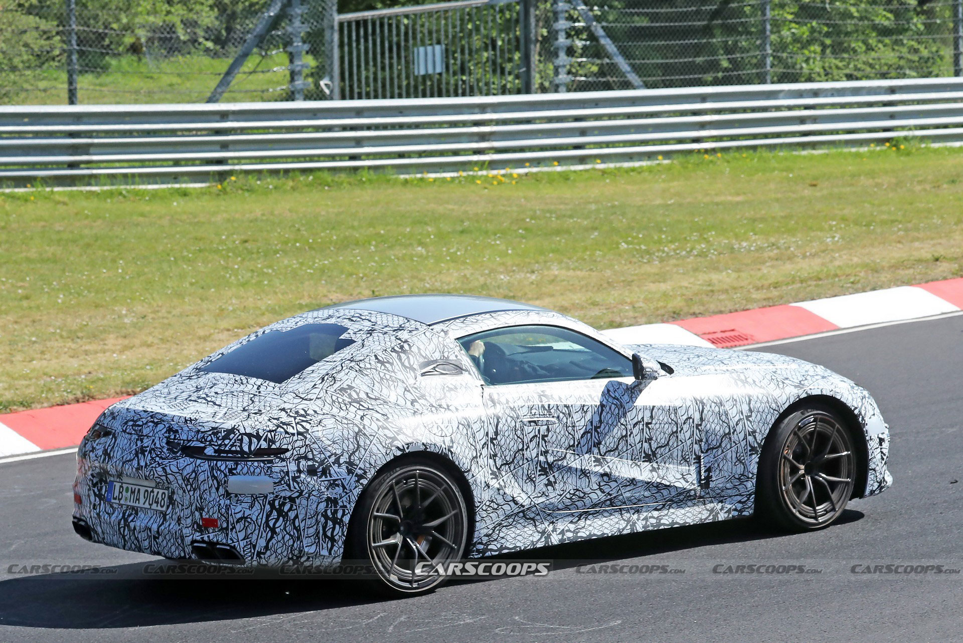 2023 Mercedes-AMG GT Spied Gearing Up To Battle The Porsche 911
