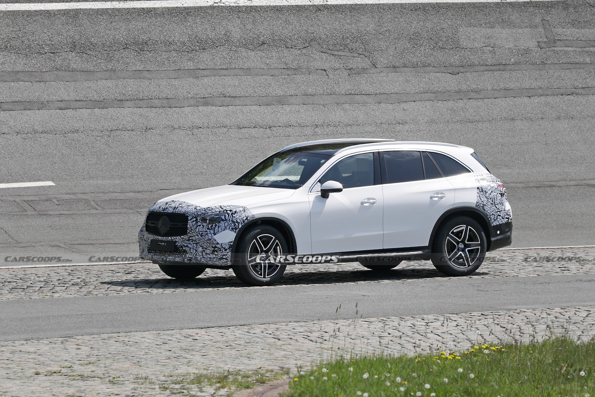 2023 Mercedes-Benz GLC Drops Most Of Its Camouflage In Latest Spy Shots