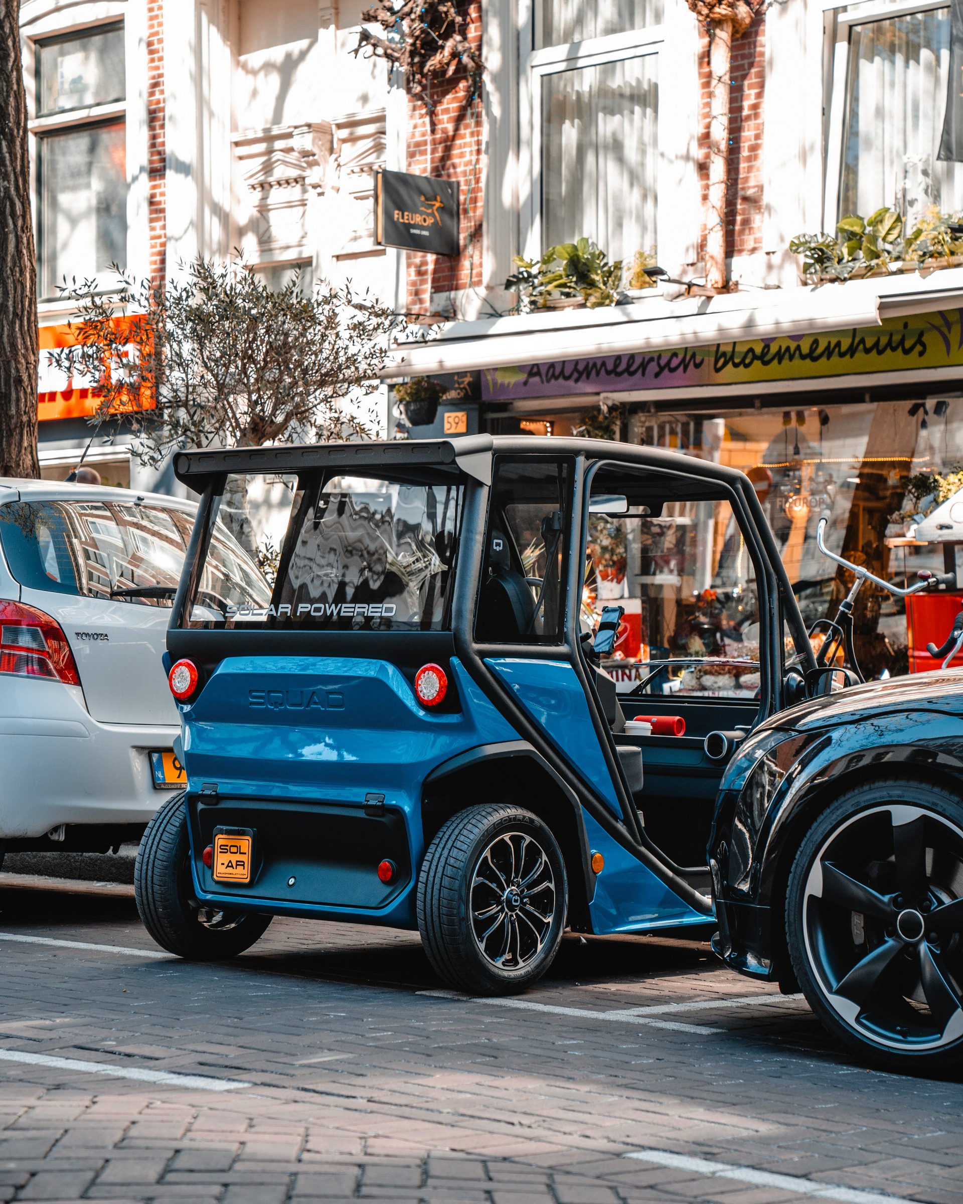 Meet The Squad, A Pint-Sized Urban EV With A Solar Roof