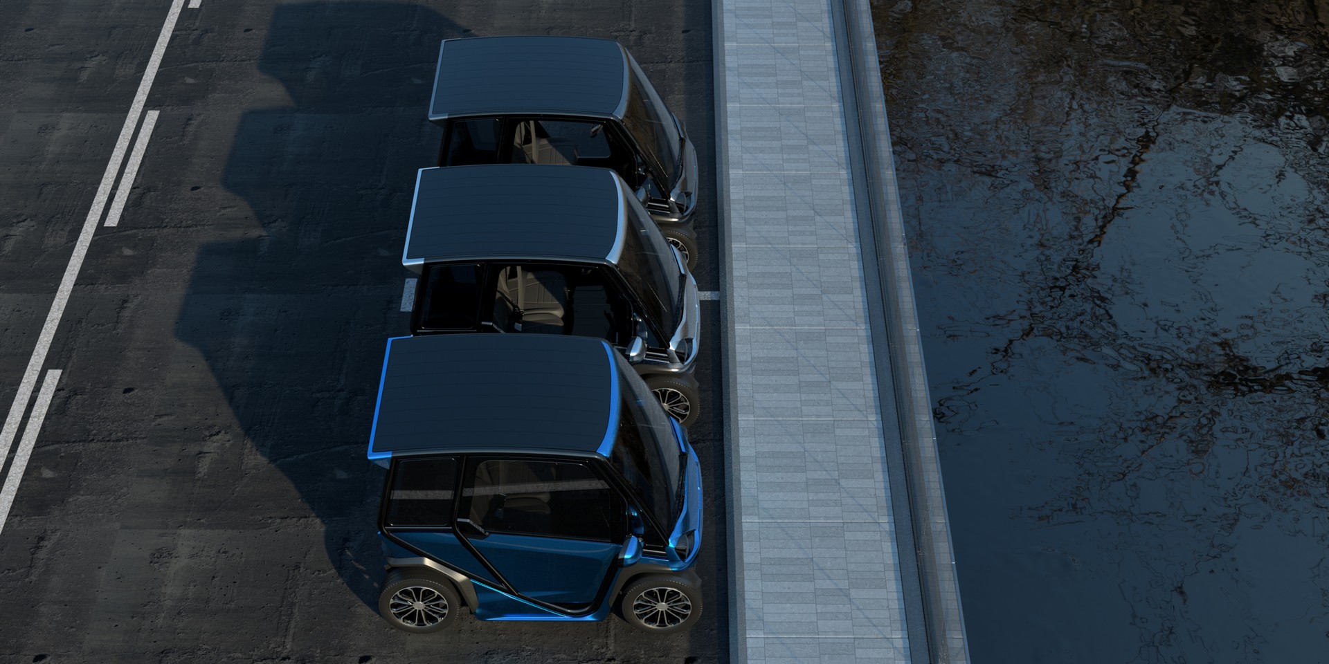 Meet The Squad, A Pint-Sized Urban EV With A Solar Roof