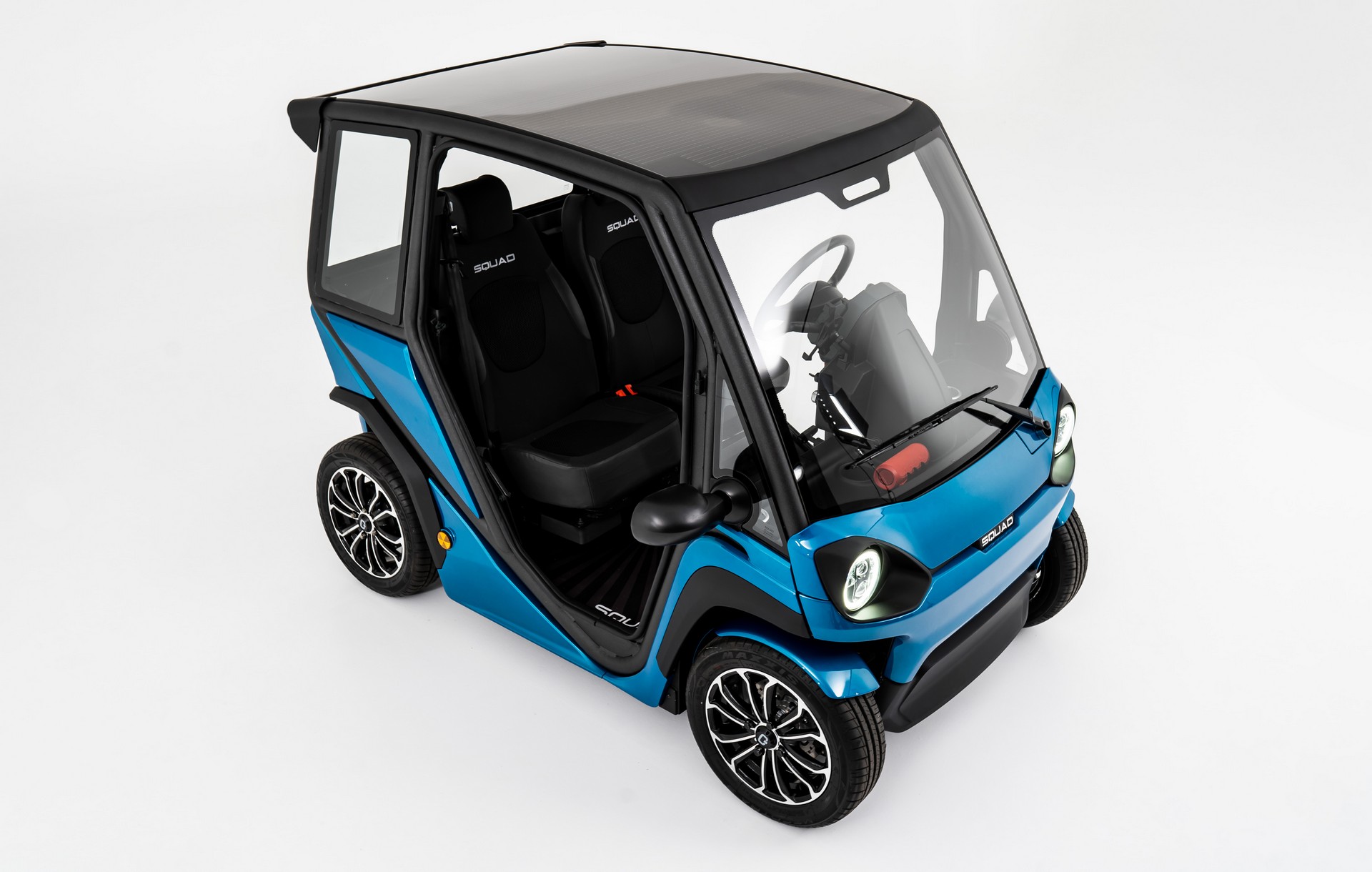 Meet The Squad, A Pint-Sized Urban EV With A Solar Roof