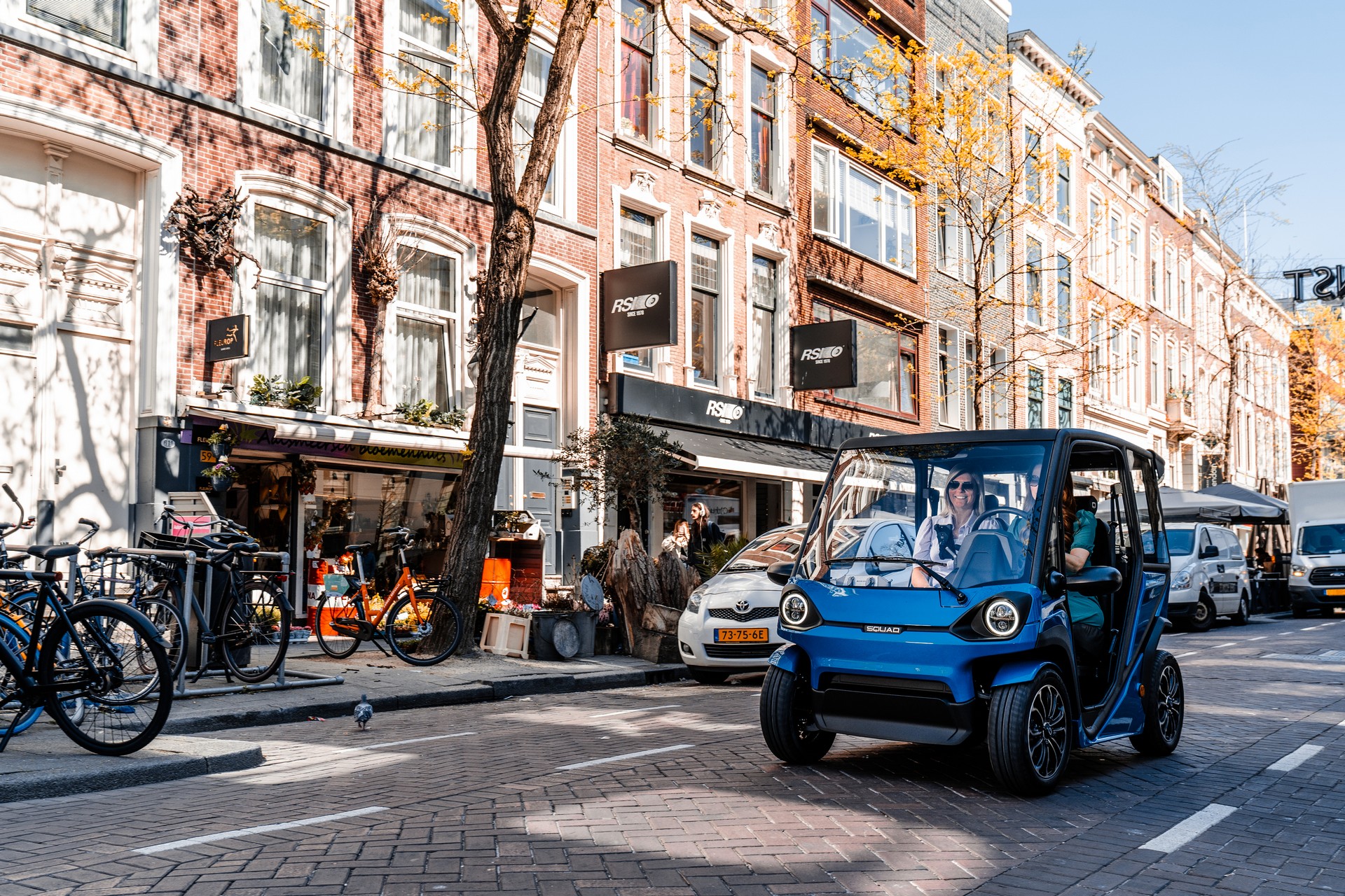 Meet The Squad, A Pint-Sized Urban EV With A Solar Roof