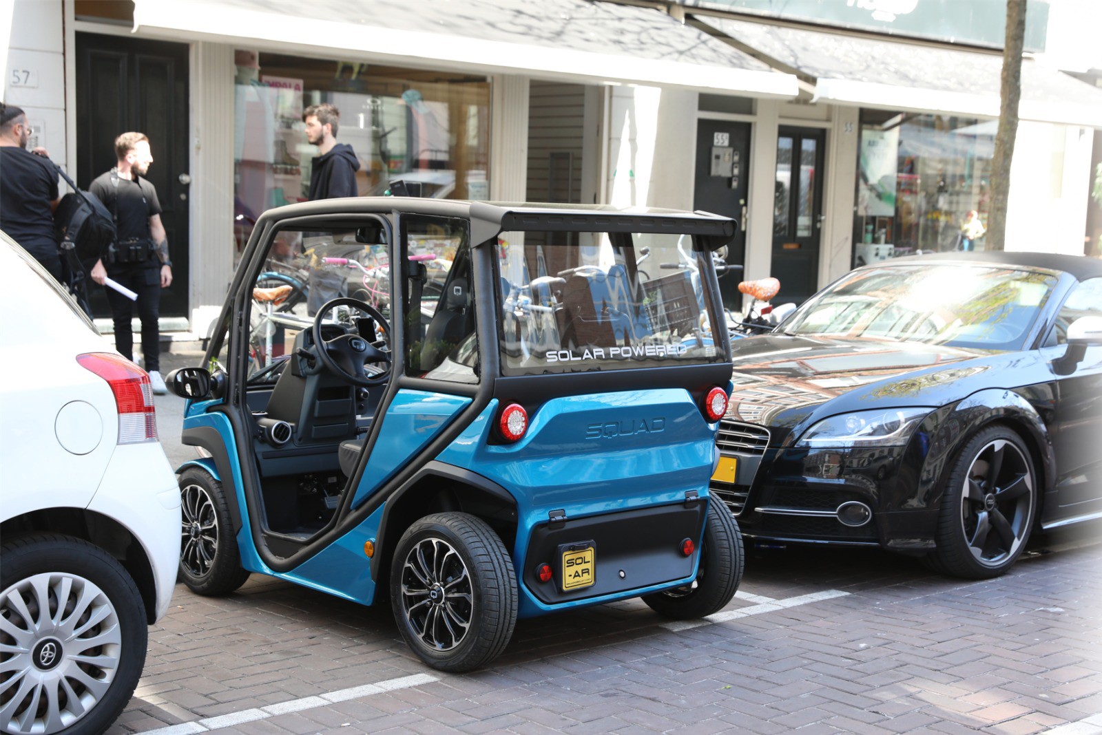 Meet The Squad, A Pint-Sized Urban EV With A Solar Roof