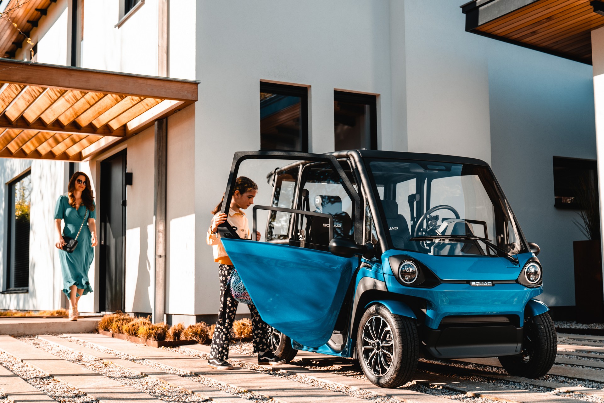 Meet The Squad, A Pint-Sized Urban EV With A Solar Roof