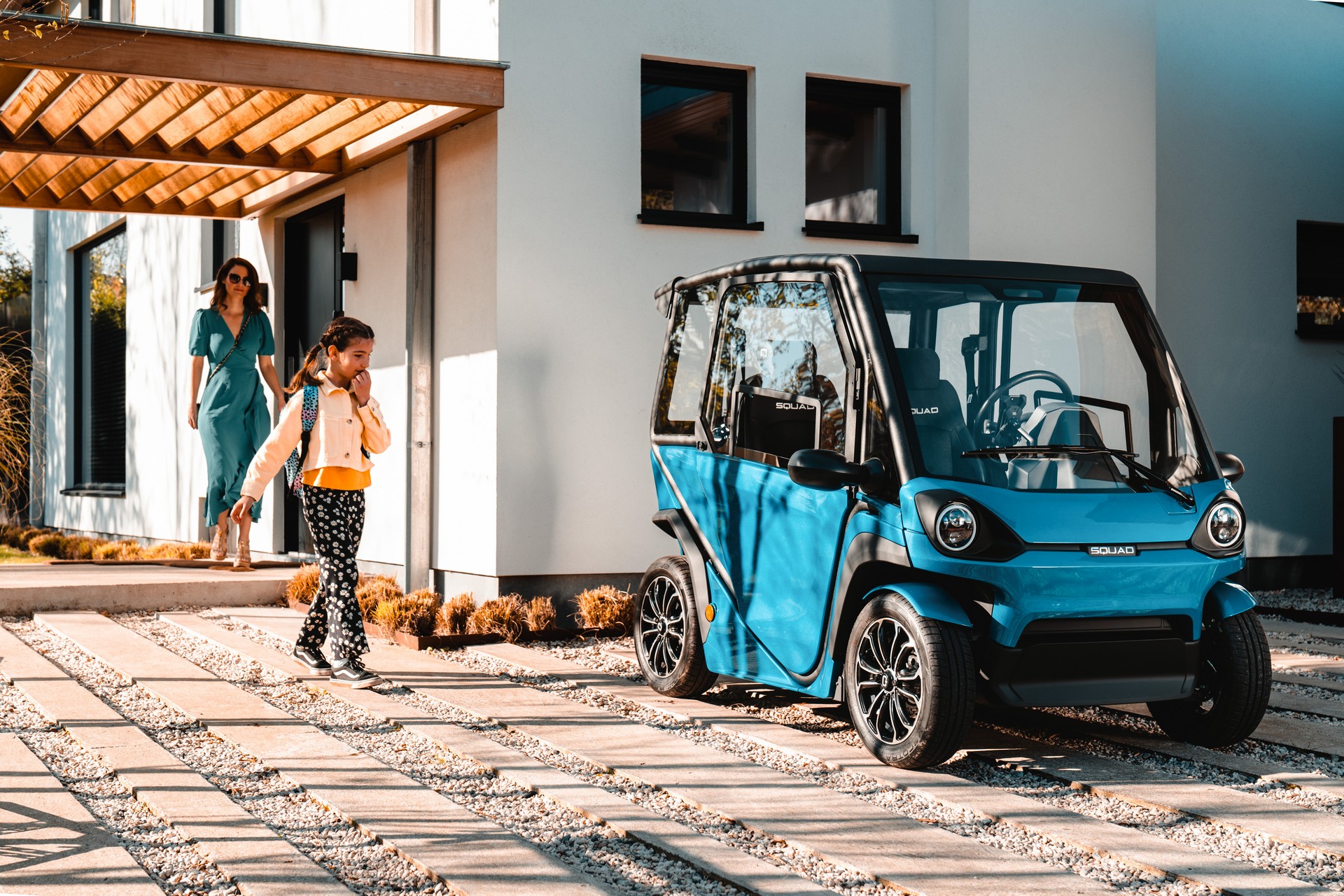 Meet The Squad, A Pint-Sized Urban EV With A Solar Roof