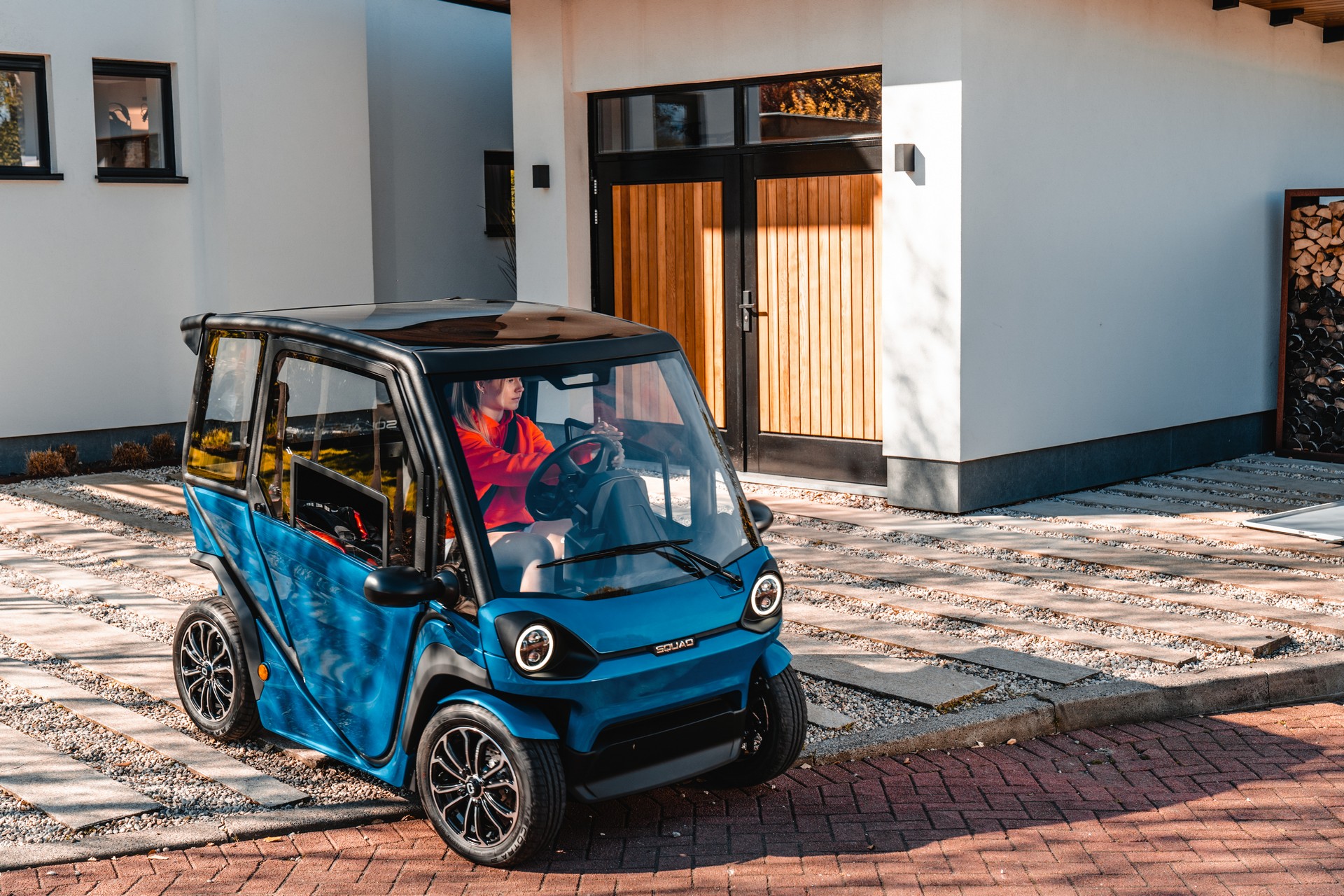 Meet The Squad, A Pint-Sized Urban EV With A Solar Roof