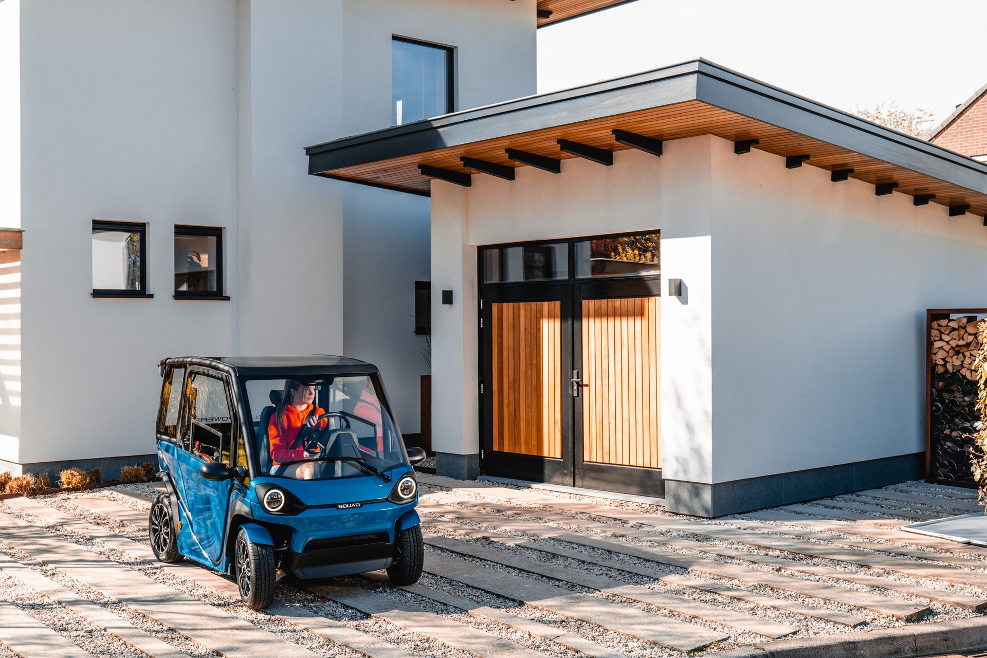 Meet The Squad, A Pint-Sized Urban EV With A Solar Roof