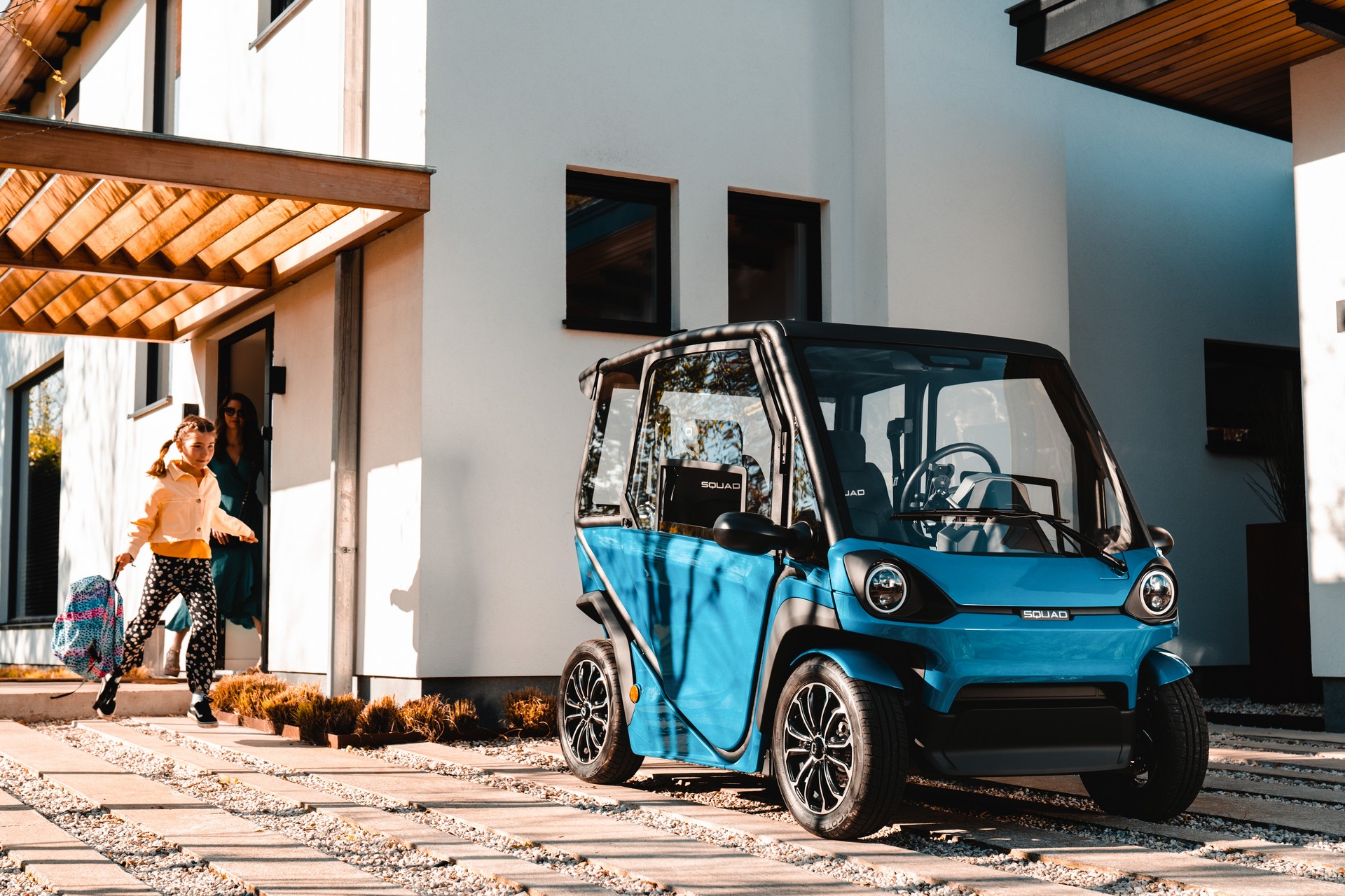 Meet The Squad, A Pint-Sized Urban EV With A Solar Roof