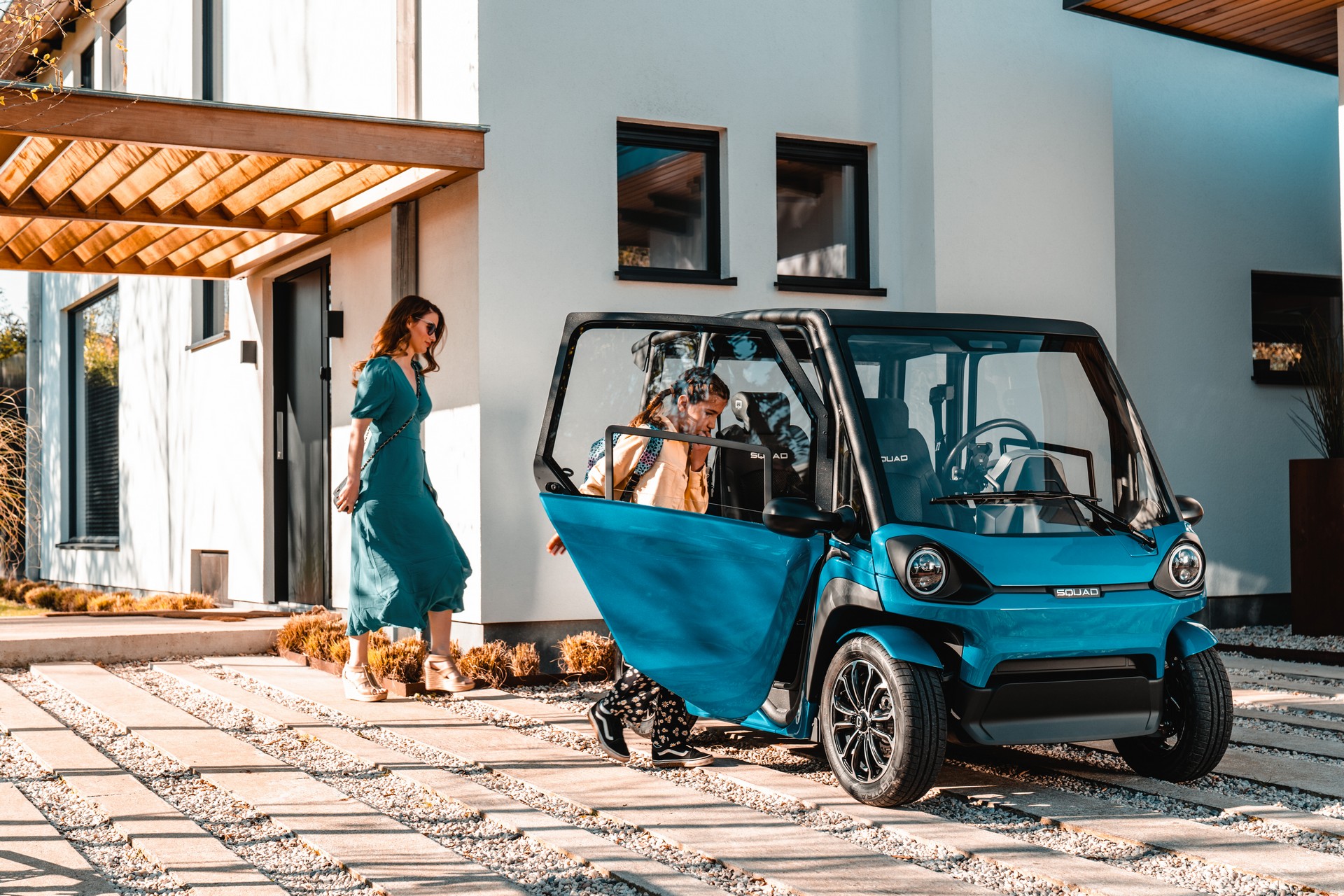 Meet The Squad, A Pint-Sized Urban EV With A Solar Roof